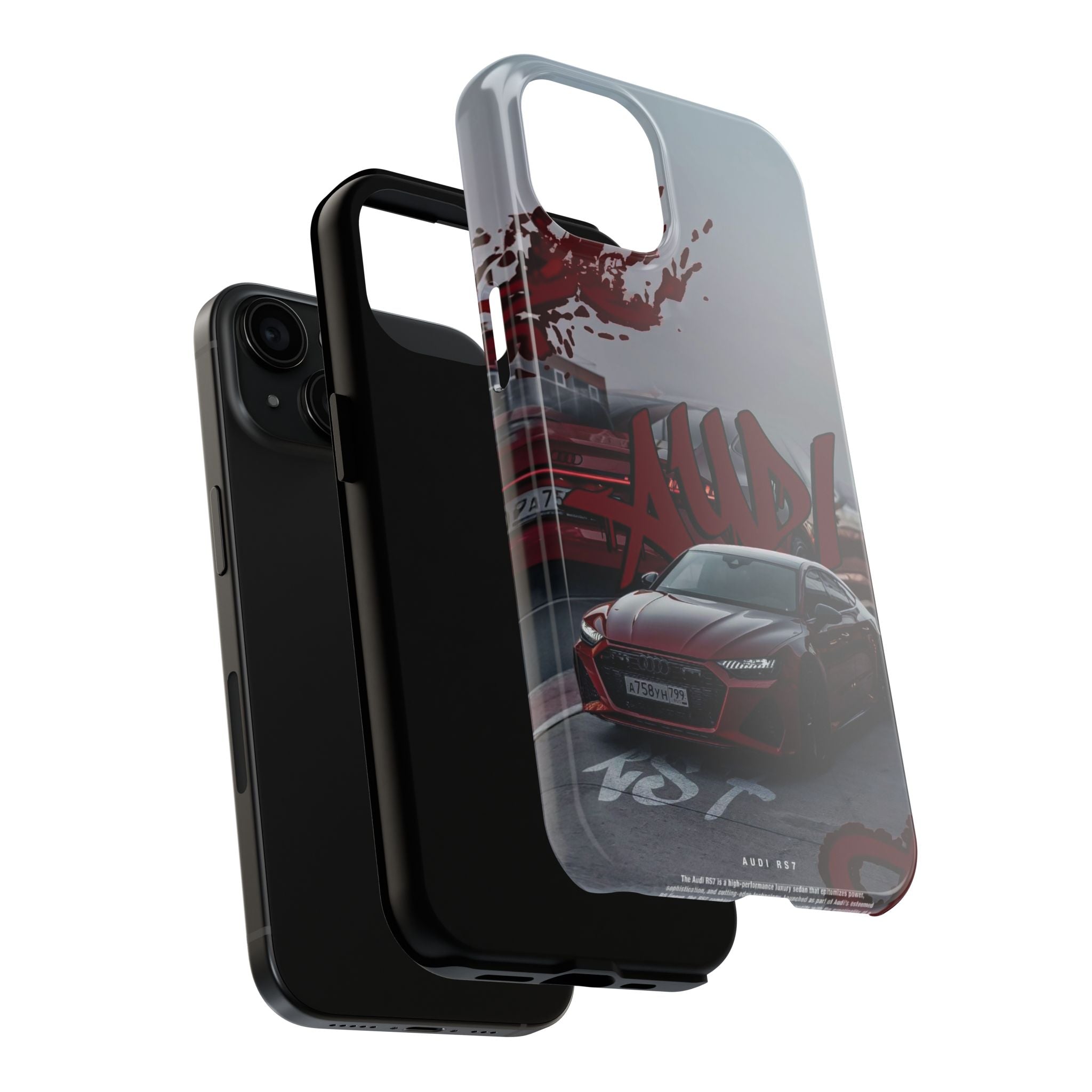 Audi-Inspired Tough Phone Case for Car Enthusiasts