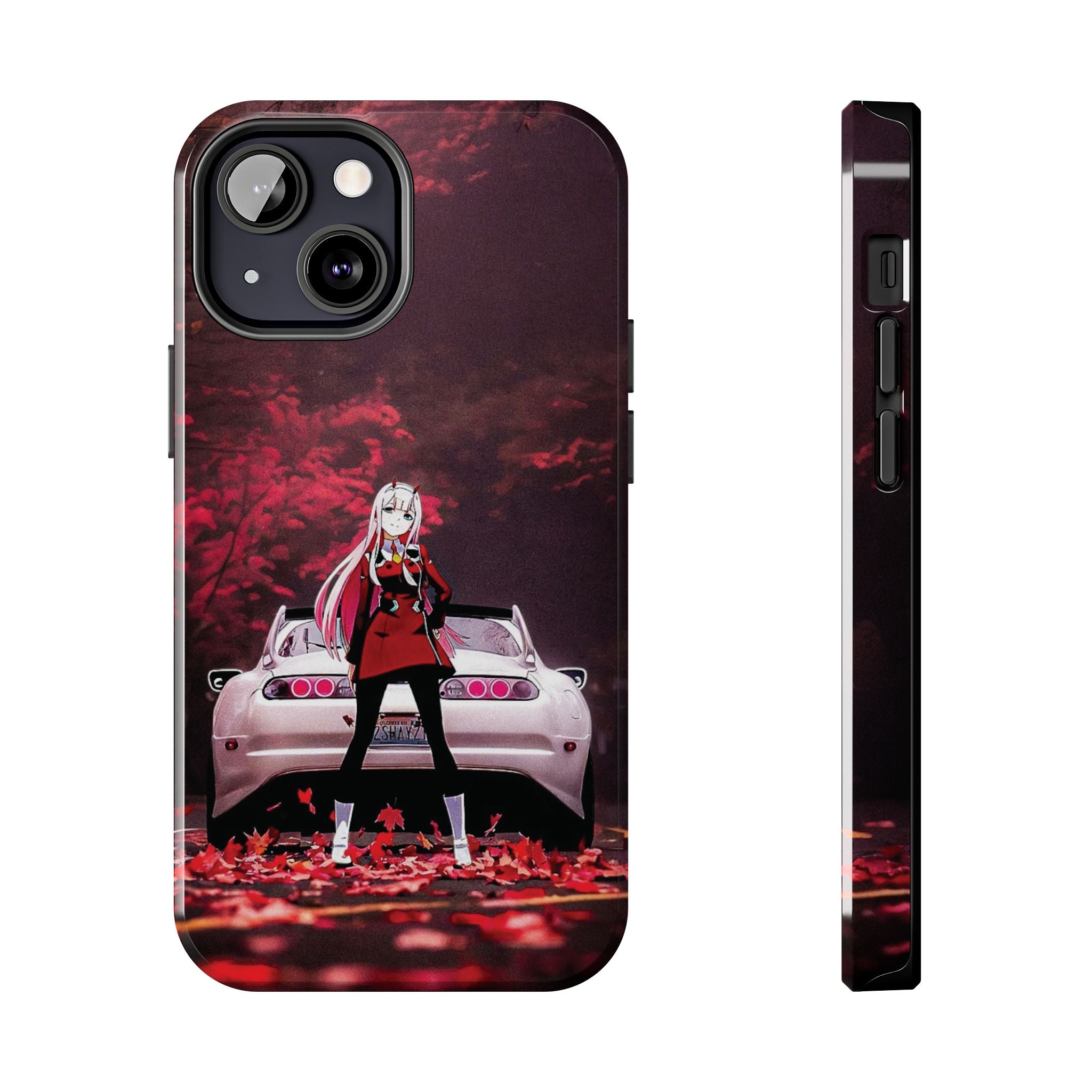 Anime-Inspired Tough Phone Case with Stylish Character Design
