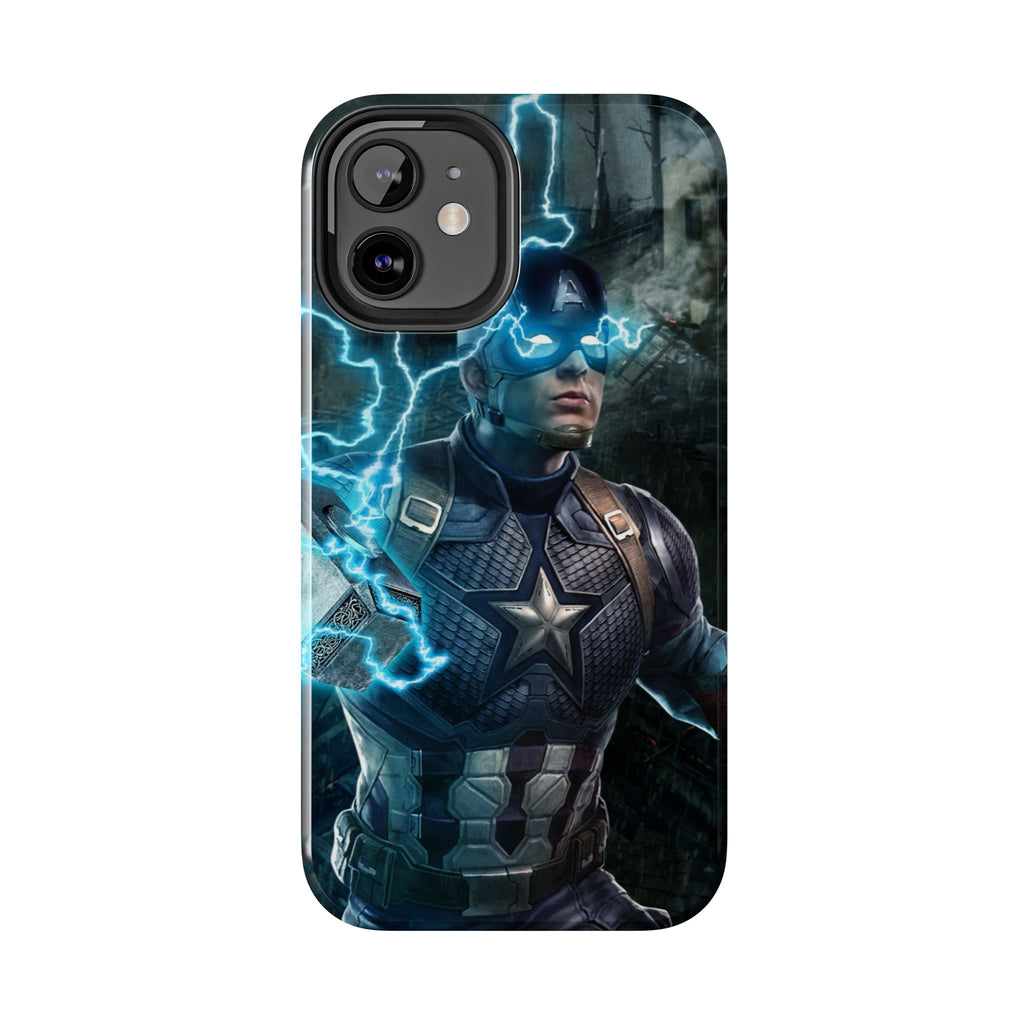 Captain America Superhero Tough Phone Cases, Hero Phone Cover, Gift for Gamers, Superhero Accessory, Durable Phone Case for Every Occasion