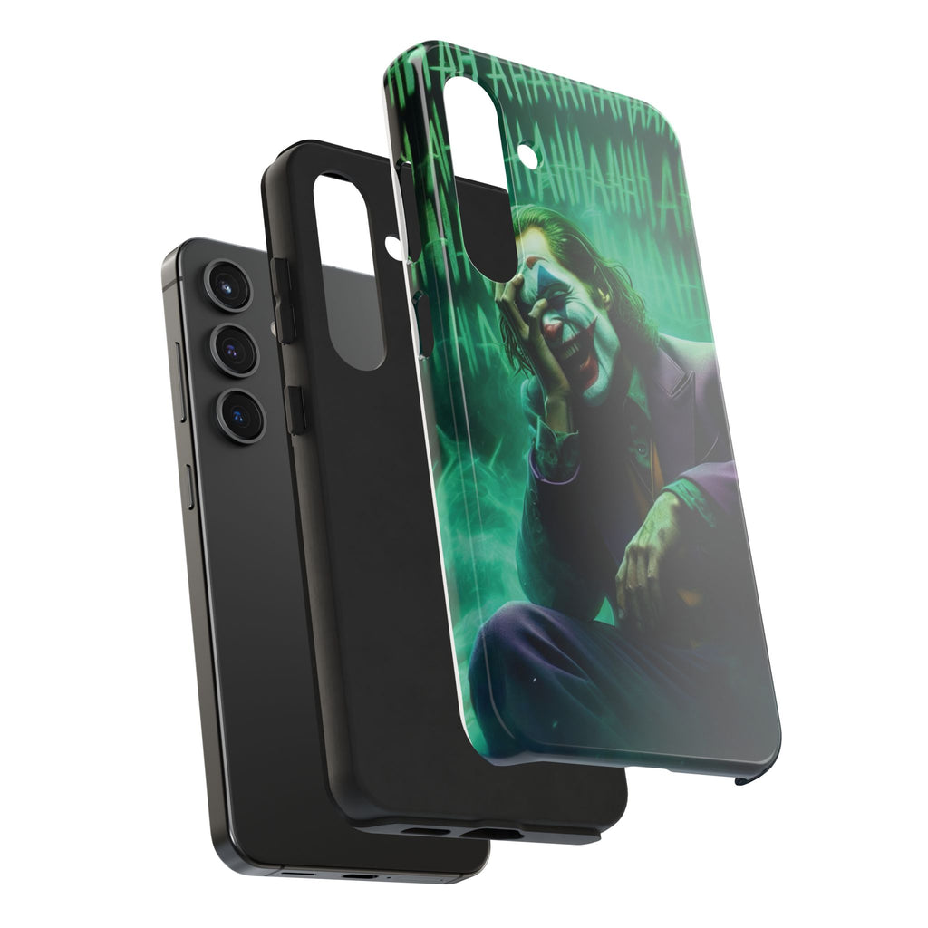 Joker Phone Cases, Tough Phone Cover, Customizable Phone Accessory, Unique Gift for Fans, Pop Culture Merchandise