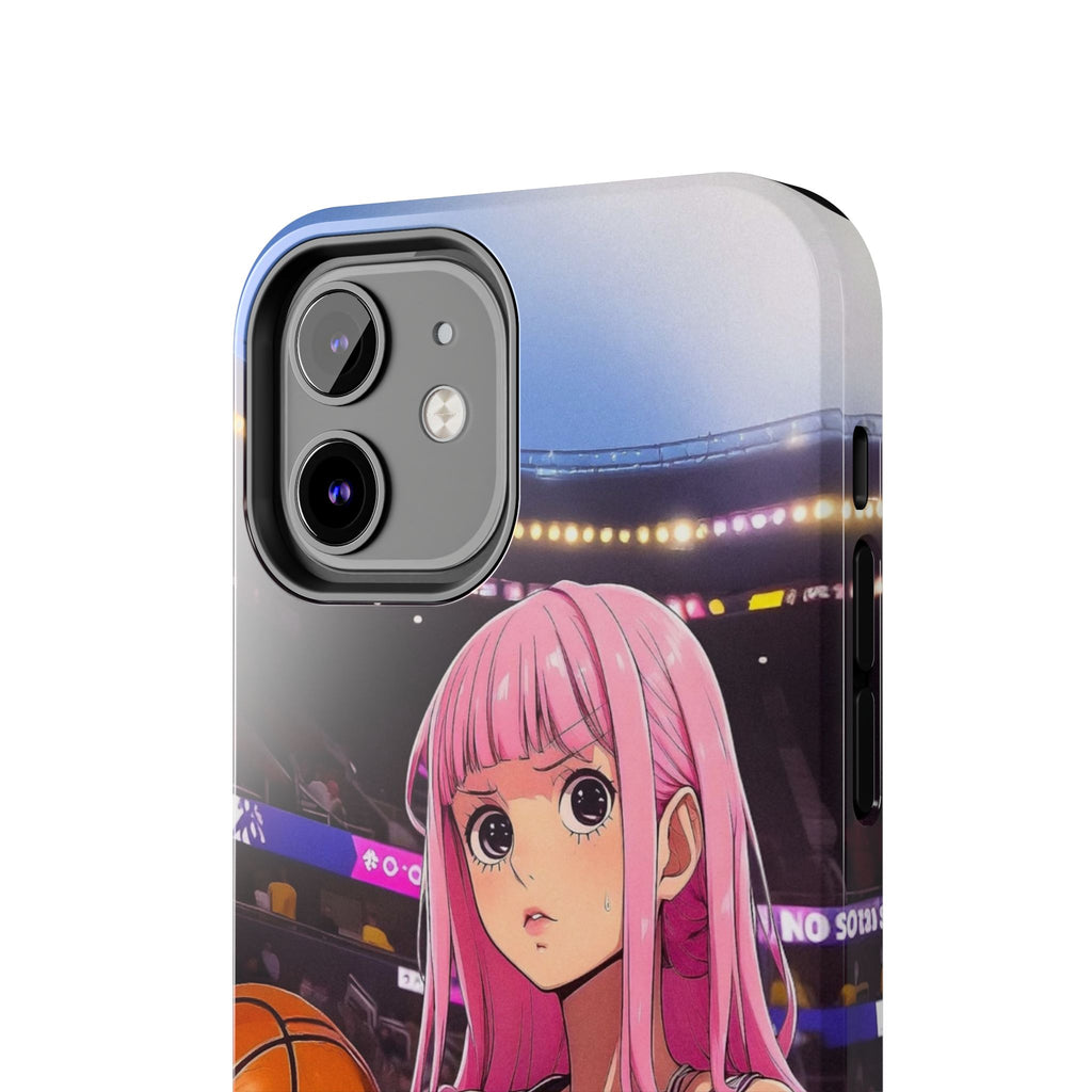 Sporty Anime Phone Cases - Tough Protection, Unique Basketball Design, Gift for Fans, Durable Soft Case, Perfect for Sports Lovers