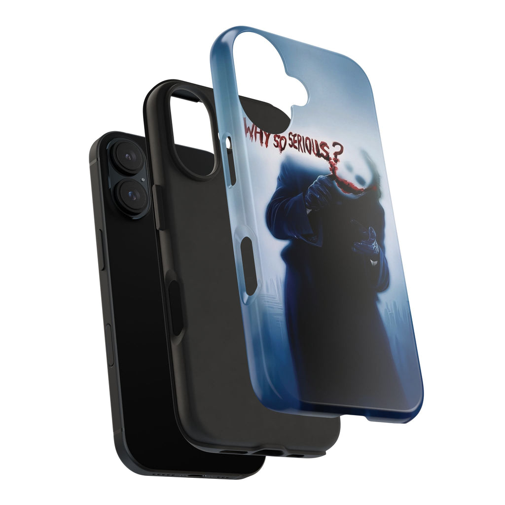 Tough Phone Cases, Dark Humor Phone Cover, Joker Inspired Case, Gifts for Movie Fans, Unique Phone Protector, Cool Accessories