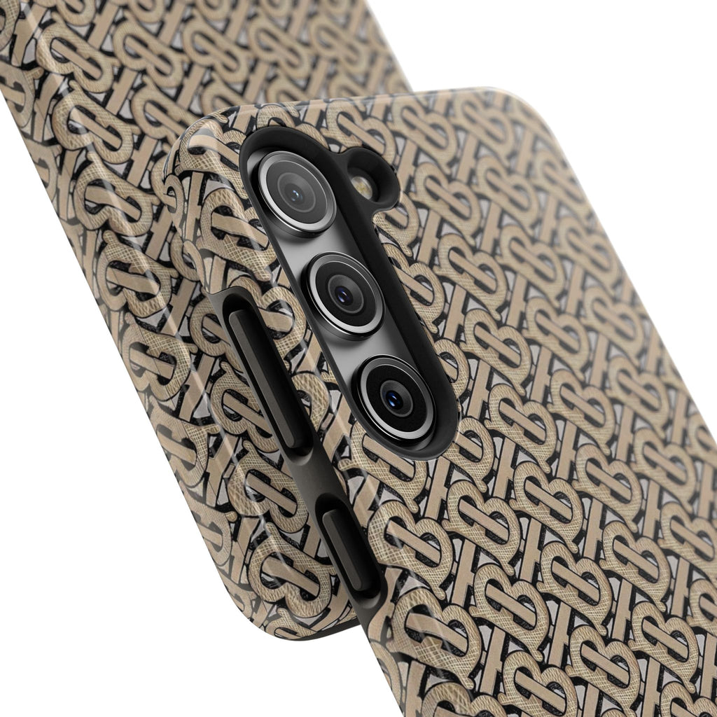 Elegant Interwoven Pattern Tough Phone Cases, Stylish Phone Covers, Durable Cases for Everyday Adventures, Gift for Phone Lovers