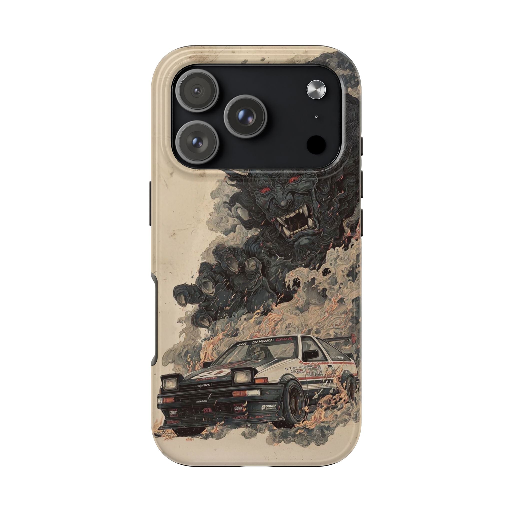 Demon Car Tough Phone Case - Unique Racing Protection