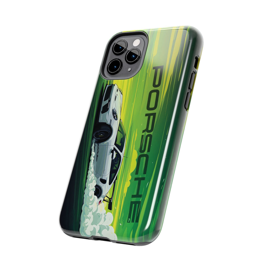 Porsche Tough Phone Cases, Luxury Car Accessories, Durable Phone Cover, Auto Enthusiast Gift, Sports Car Merchandise