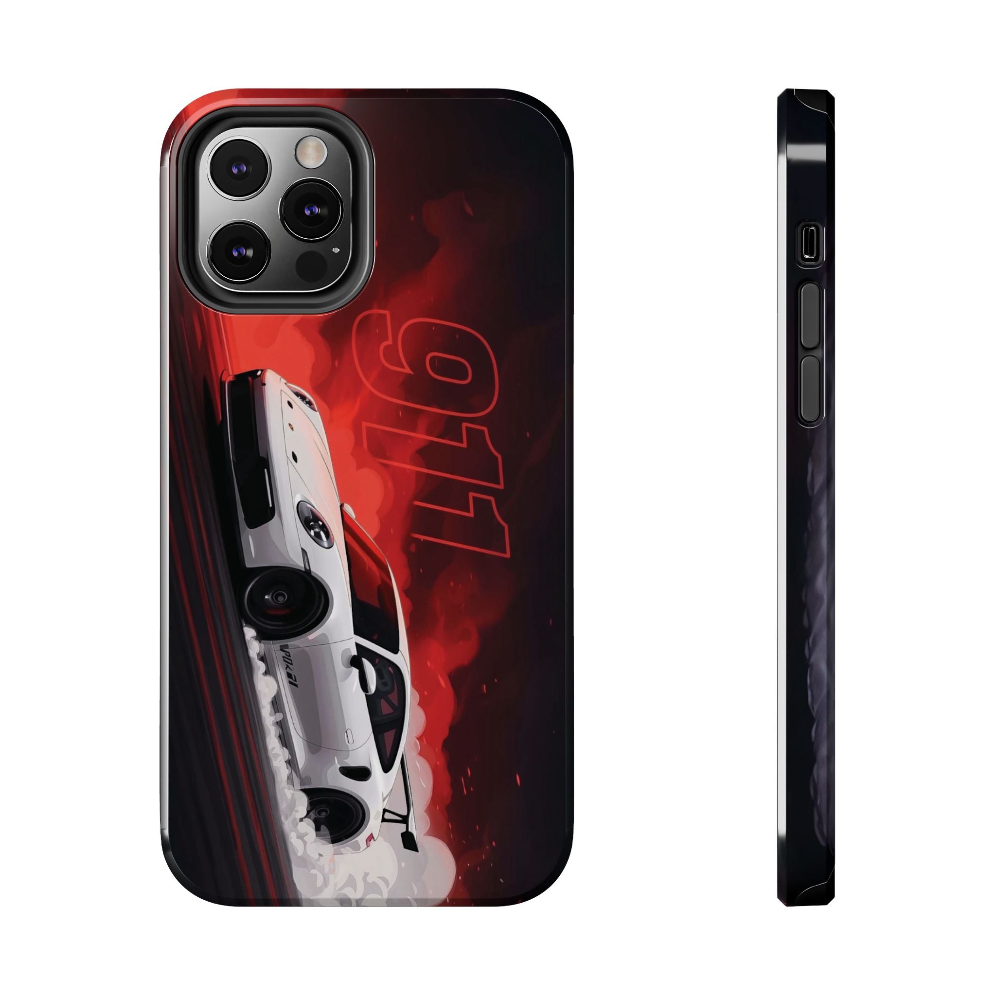 Racing-Inspired Porsche Tough Phone Case with 911 Design