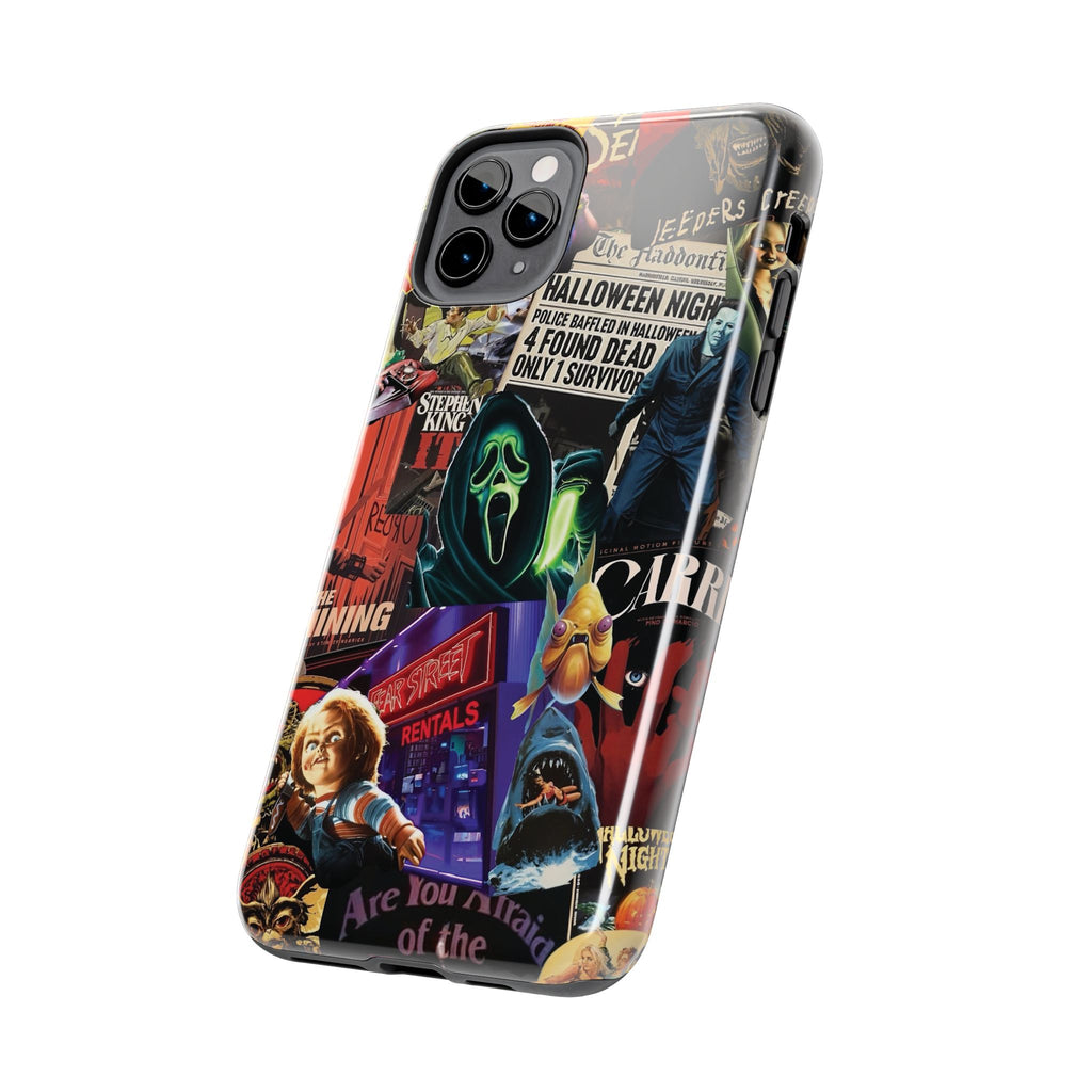 Spooky Horror Movie Phone Case | Tough Phone Cases for Horror Lovers, Halloween Gifts, Unique Accessories, Movie Night Essentials, [...]