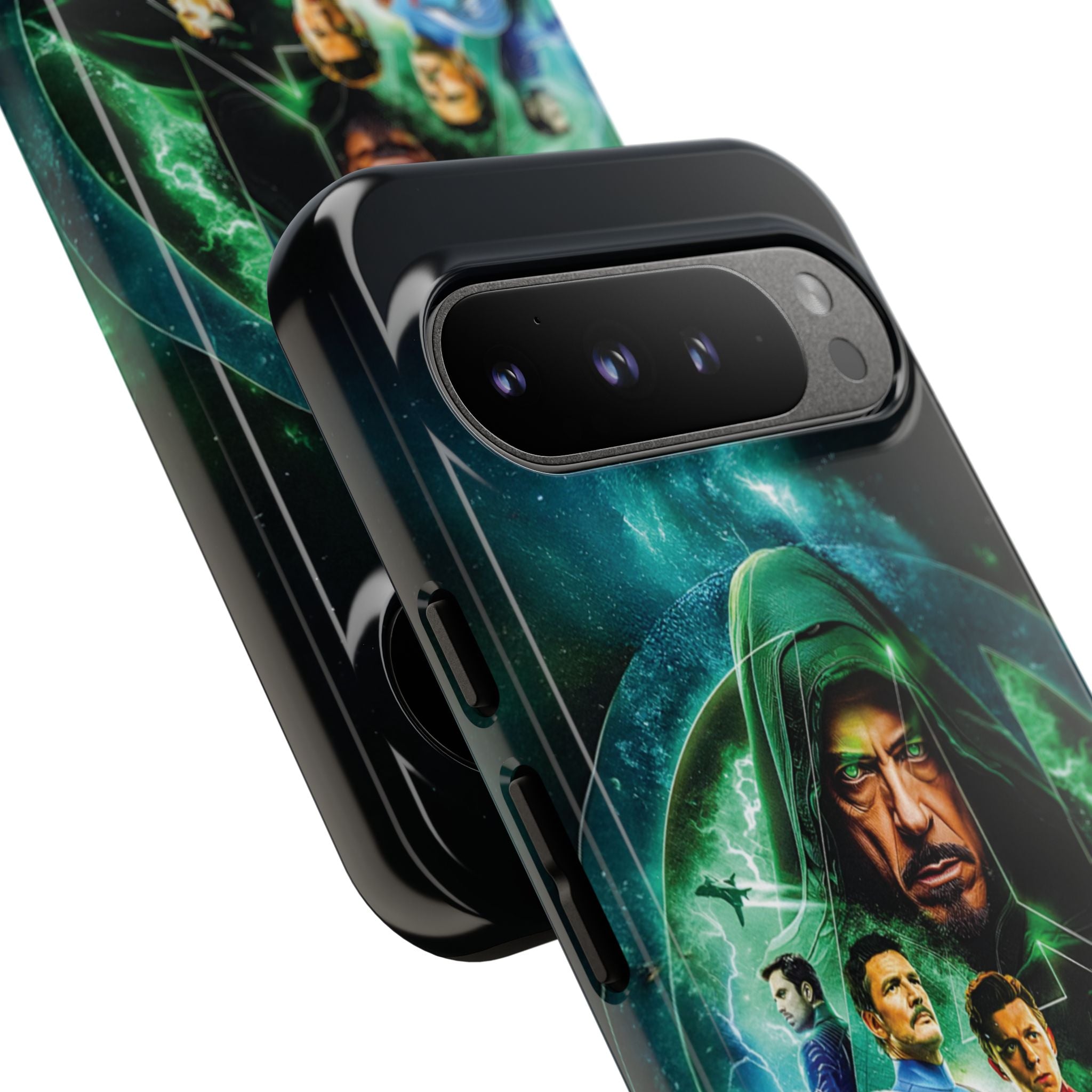 Galaxy Fantasy Phone Case – Hooded Hero Collage