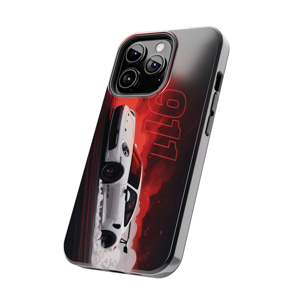 Racing-Inspired Porsche Tough Phone Case with 911 Design