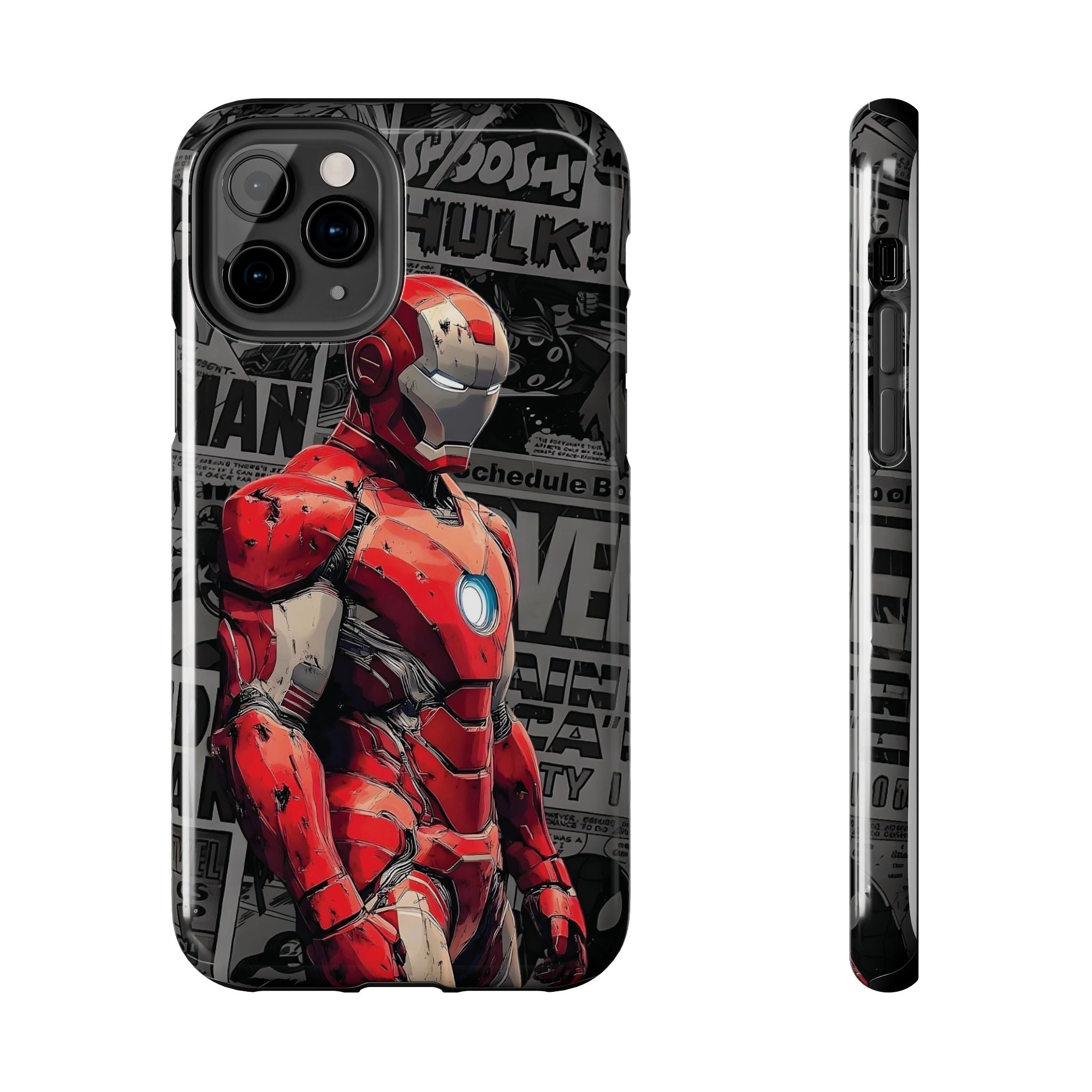 Iron Man Hero Tough Phone Cases - Durable, Stylish, Perfect for Marvel Fans, Geek Gifts, Comic Book Lovers, Unique Accessories