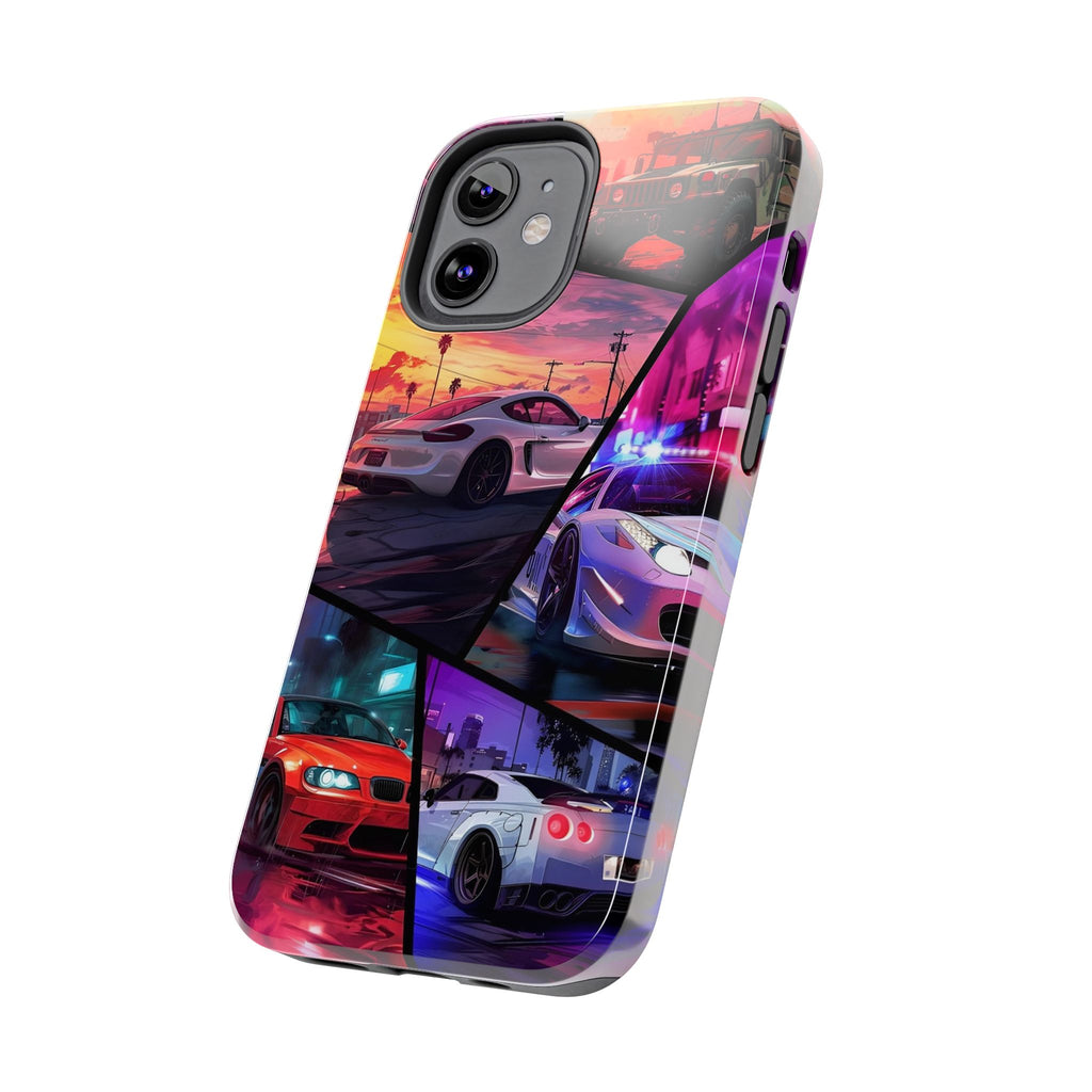 Vibrant Automotive Tough Phone Cases for Car Enthusiasts