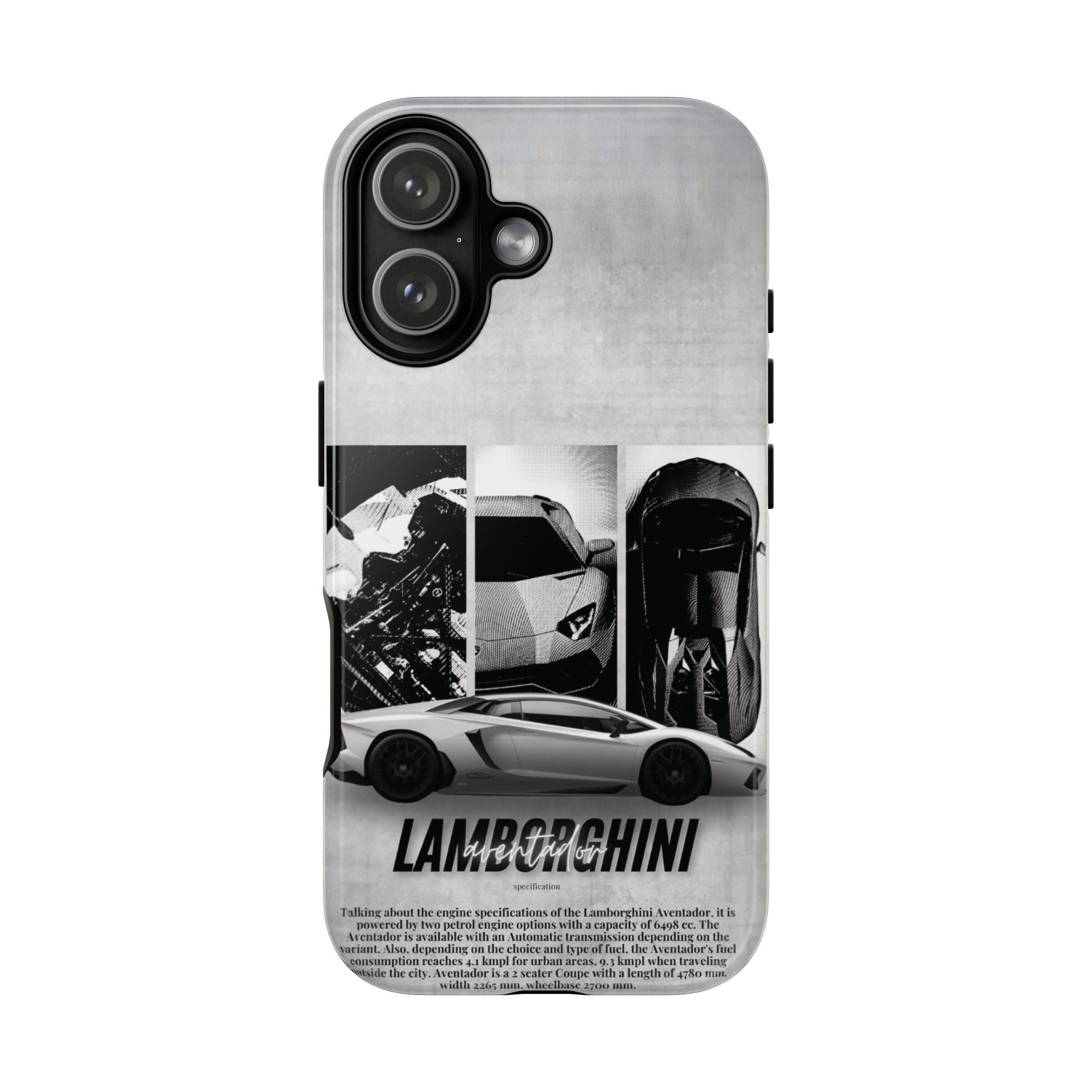 Lamborghini Collage Tough Phone Case