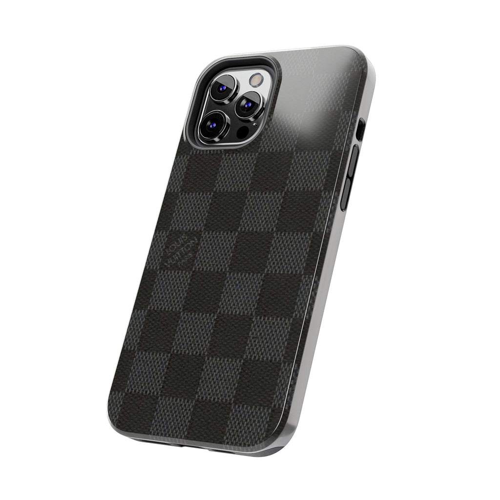 Durable Phone Cases with Stylish Checkered Pattern, Phone Accessories, Customizable Cases, Gift for Tech Lovers, Perfect for Every Occasion