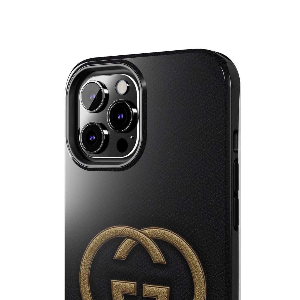 Stylish Tough Phone Cases with Elegant Logo, Durable Protection, Fashion Accessory, Smartphone Cases, Gift for Her or Him