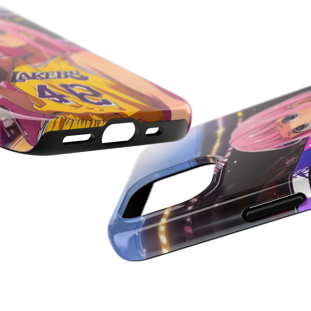 Sporty Anime Phone Cases - Tough Protection, Unique Basketball Design, Gift for Fans, Durable Soft Case, Perfect for Sports Lovers
