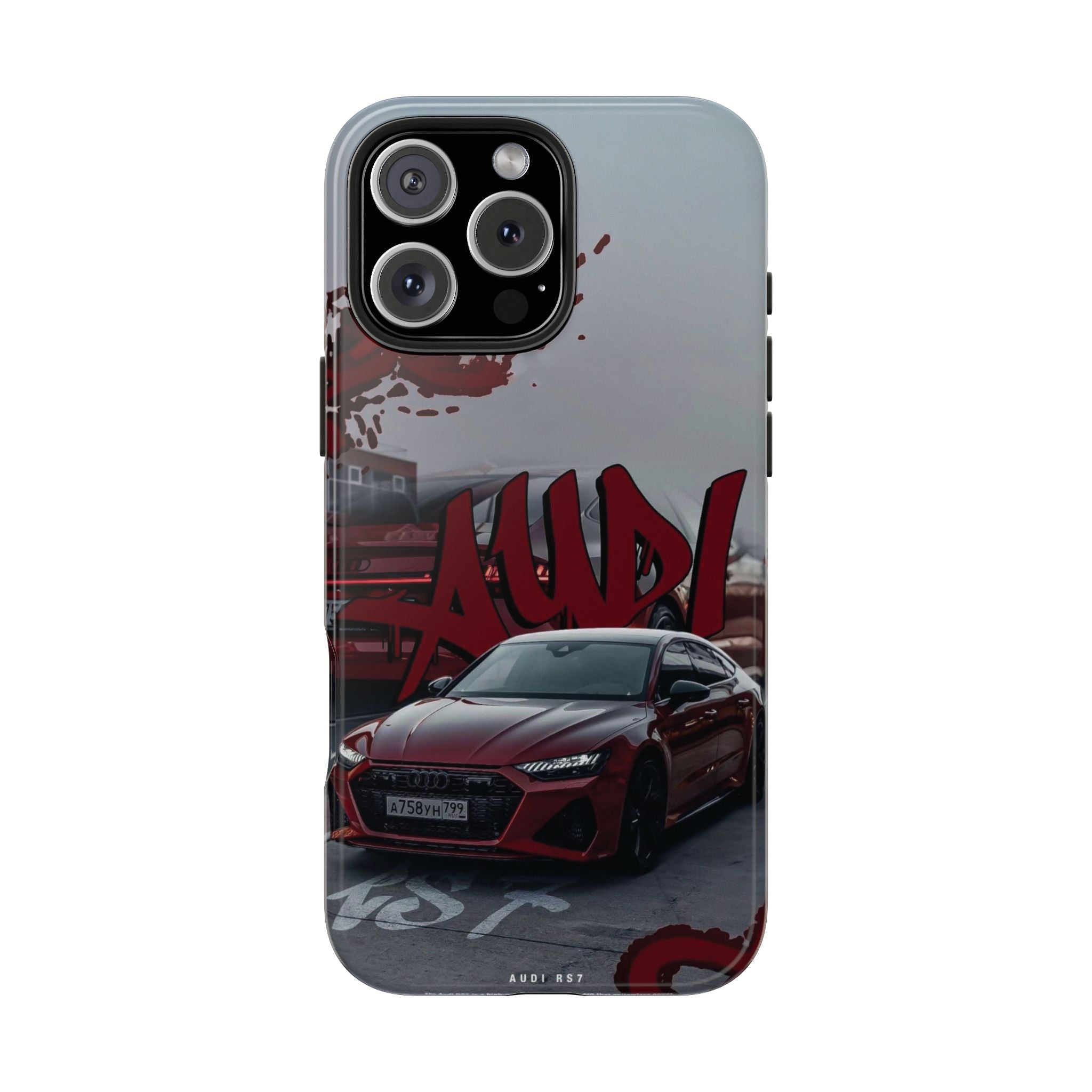 Audi-Inspired Tough Phone Case for Car Enthusiasts