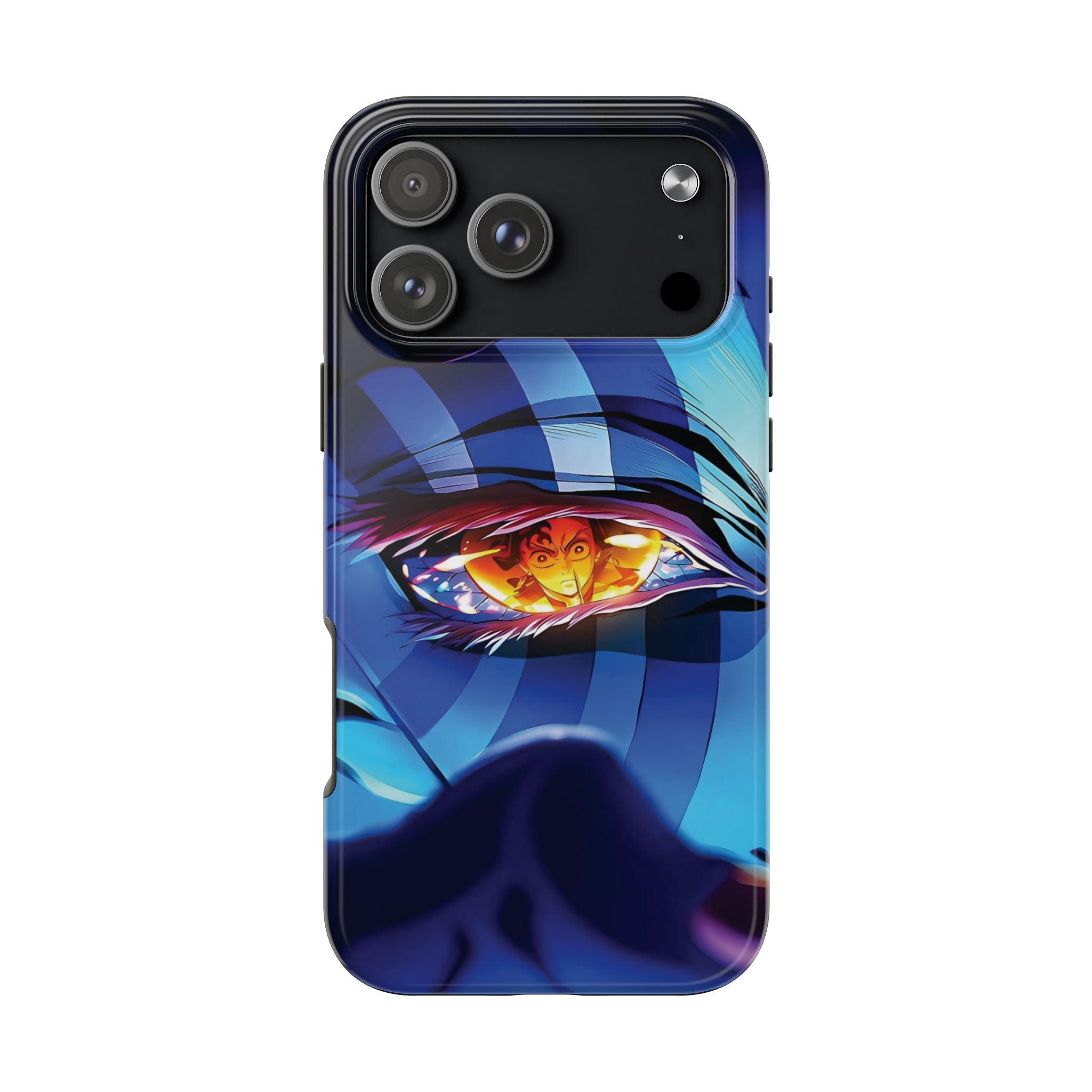 Artistic Tough Phone Case with Eye Design