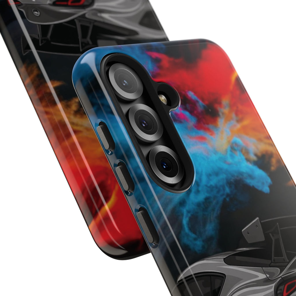 Racing-Inspired Tough Phone Case for Car Enthusiasts
