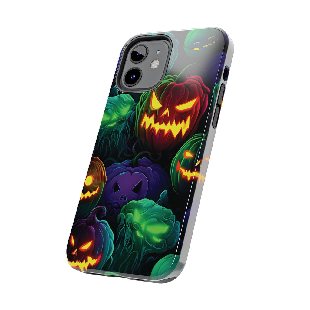 Halloween Pumpkin Phone Case, Spooky Fall Accessory, Tough Phone Cover, Halloween Gift, Pumpkin Decor
