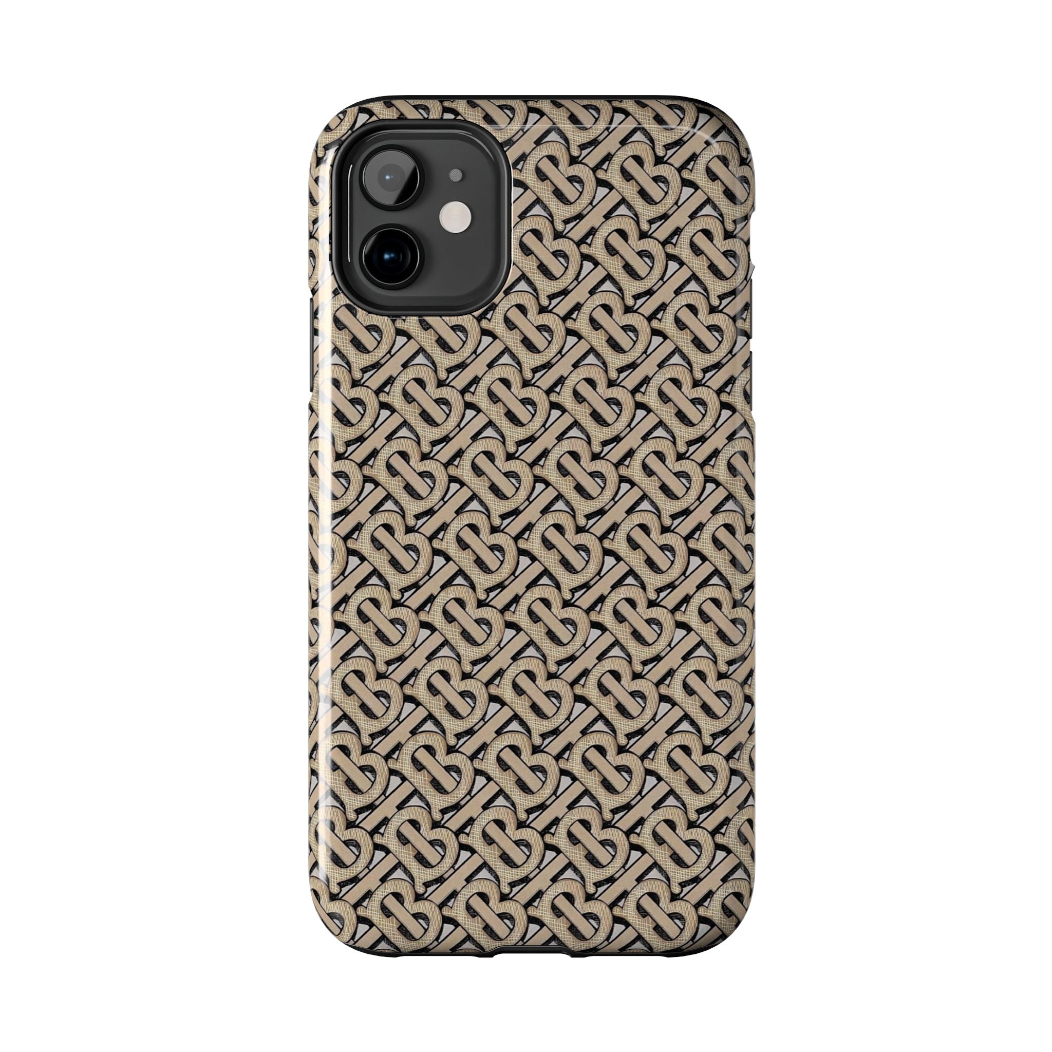 Elegant Interwoven Pattern Tough Phone Cases, Stylish Phone Covers, Durable Cases for Everyday Adventures, Gift for Phone Lovers