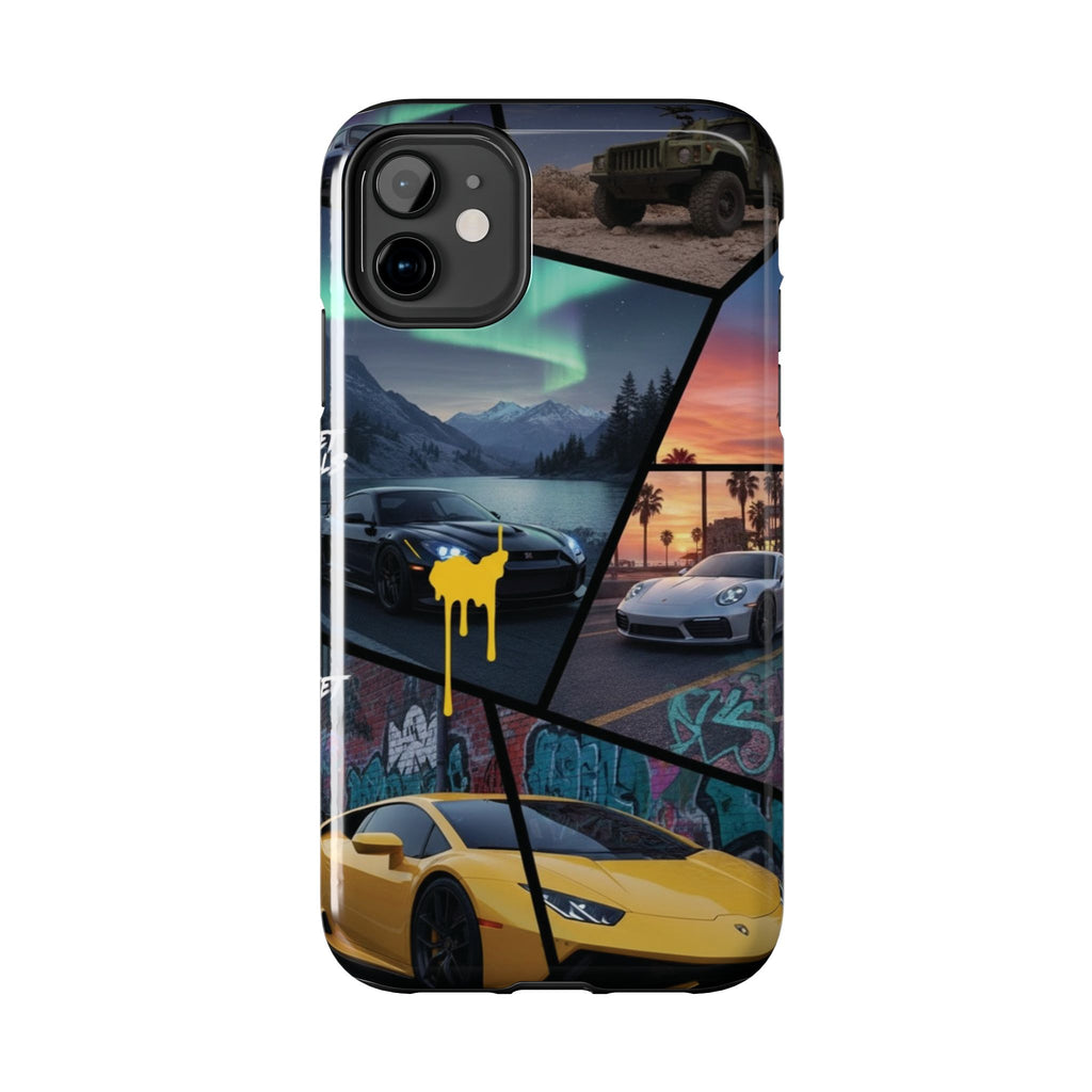 Vibrant Automotive Tough Phone Case – Perfect for Car Enthusiasts