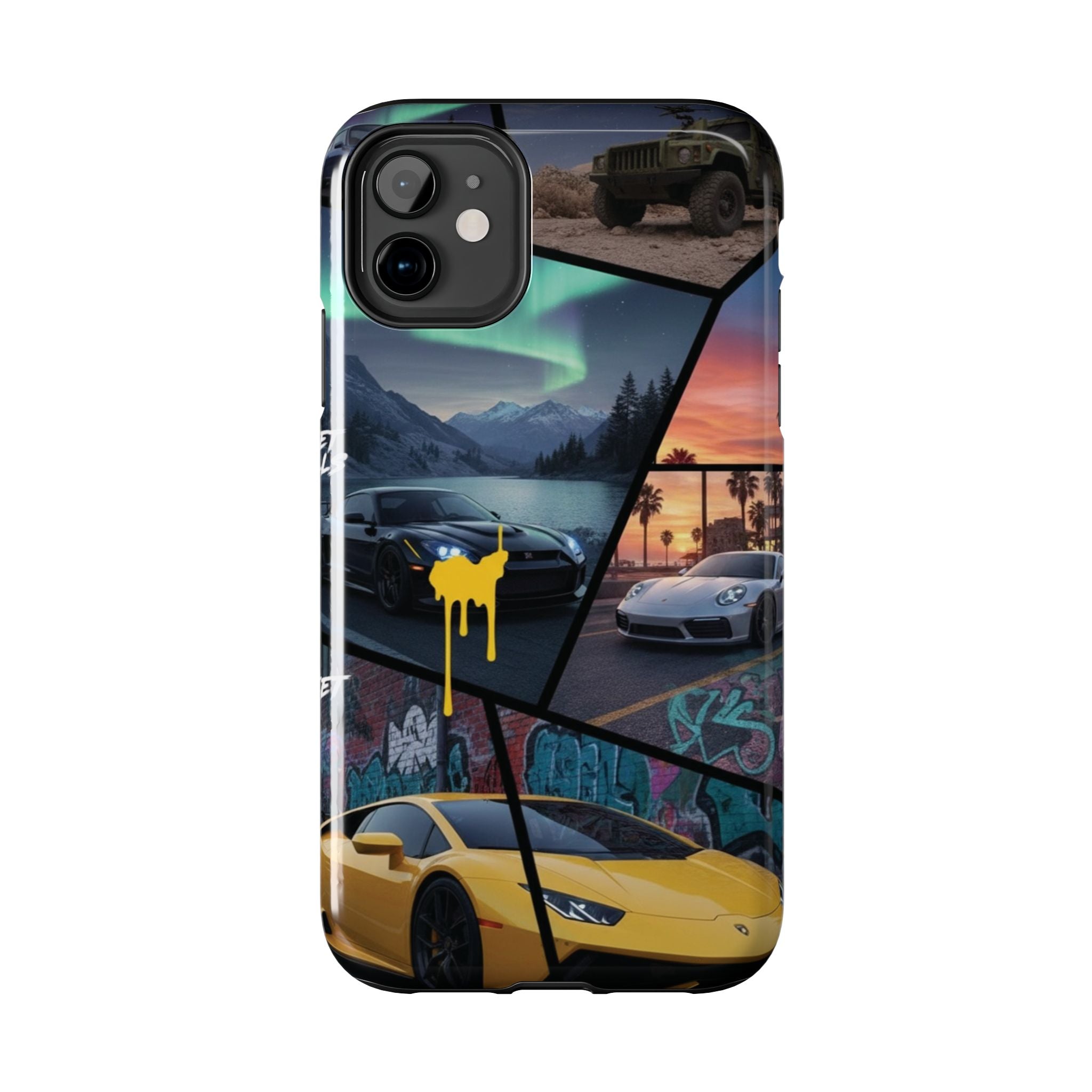 Vibrant Automotive Tough Phone Case – Perfect for Car Enthusiasts