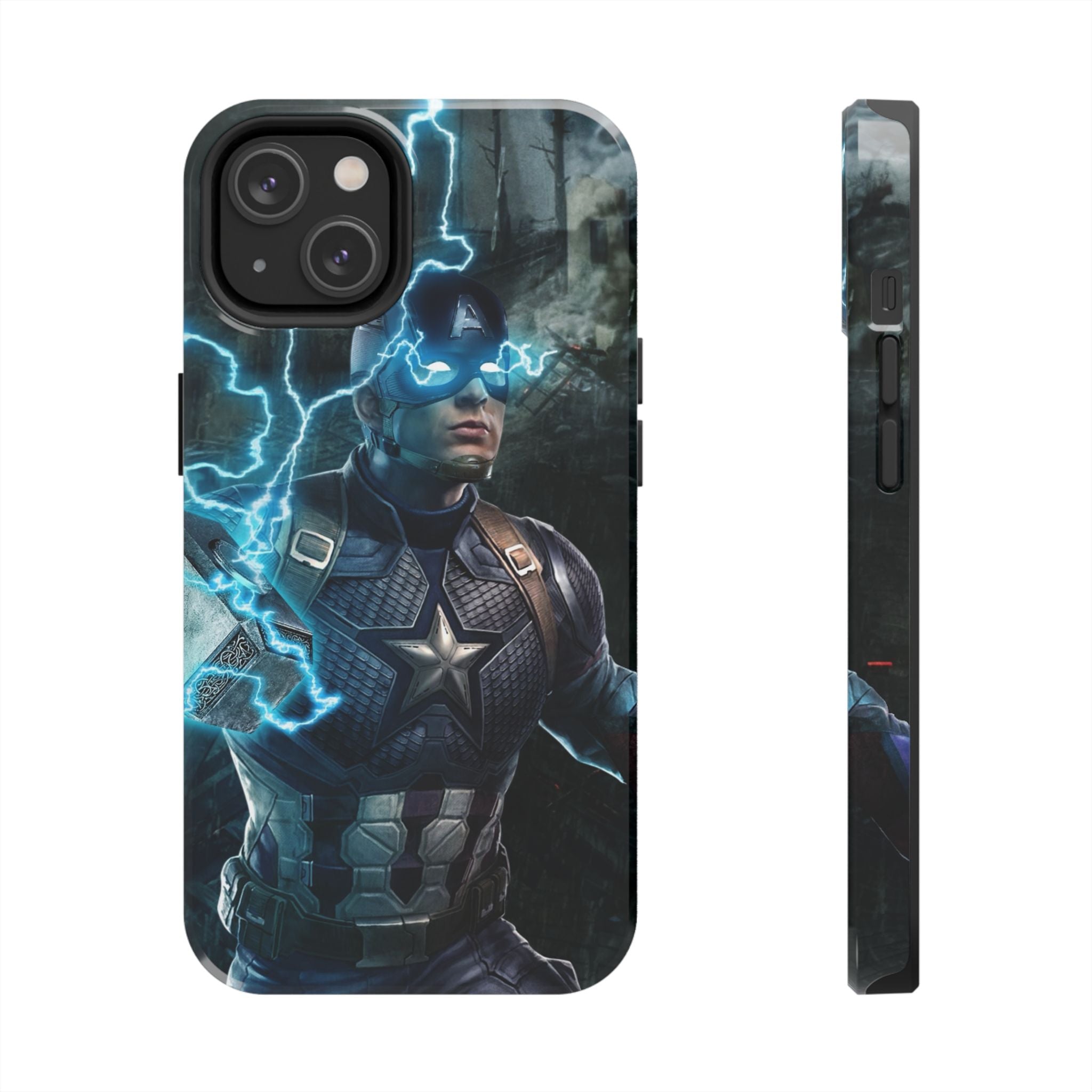 Captain America Superhero Tough Phone Cases, Hero Phone Cover, Gift for Gamers, Superhero Accessory, Durable Phone Case for Every Occasion