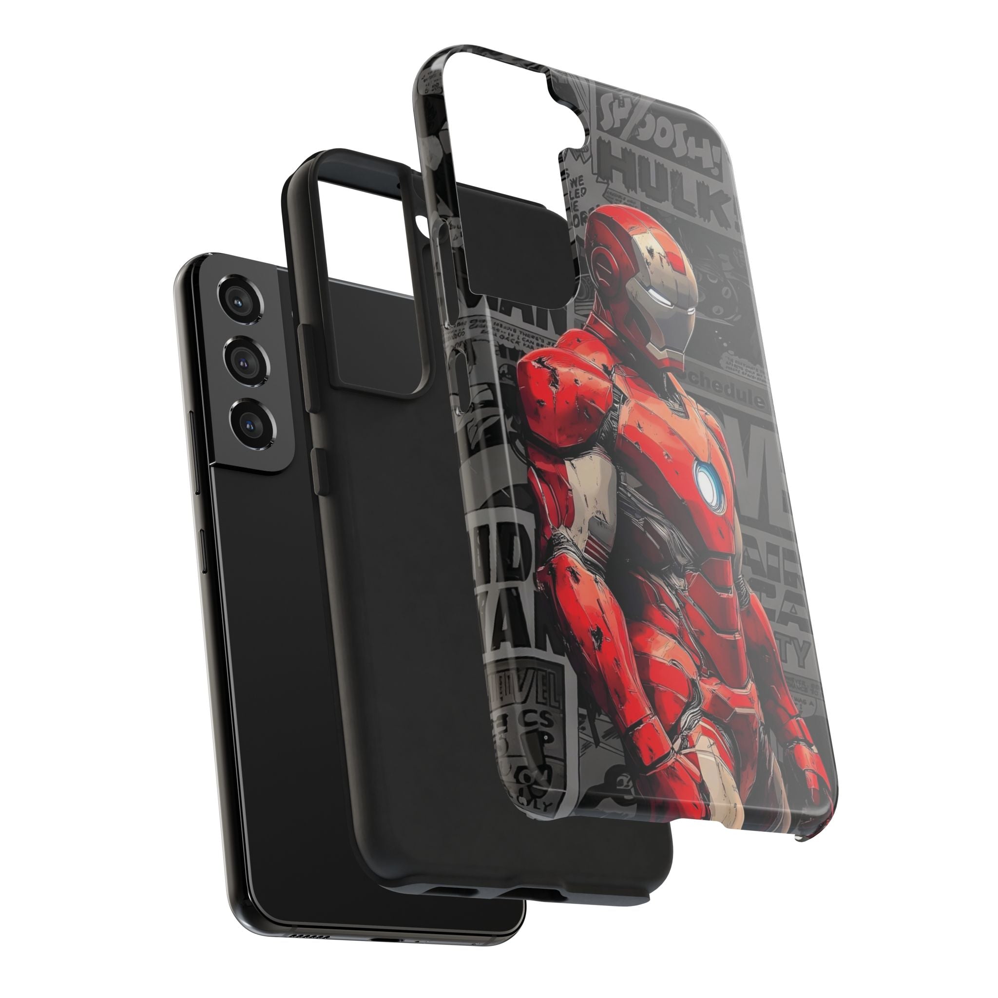 Iron Man Hero Tough Phone Cases - Durable, Stylish, Perfect for Marvel Fans, Geek Gifts, Comic Book Lovers, Unique Accessories