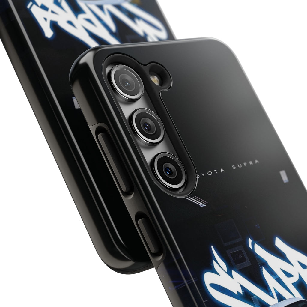 Toyota Supra Graffiti Phone Case - Tough & Stylish Protection for Car Enthusiasts