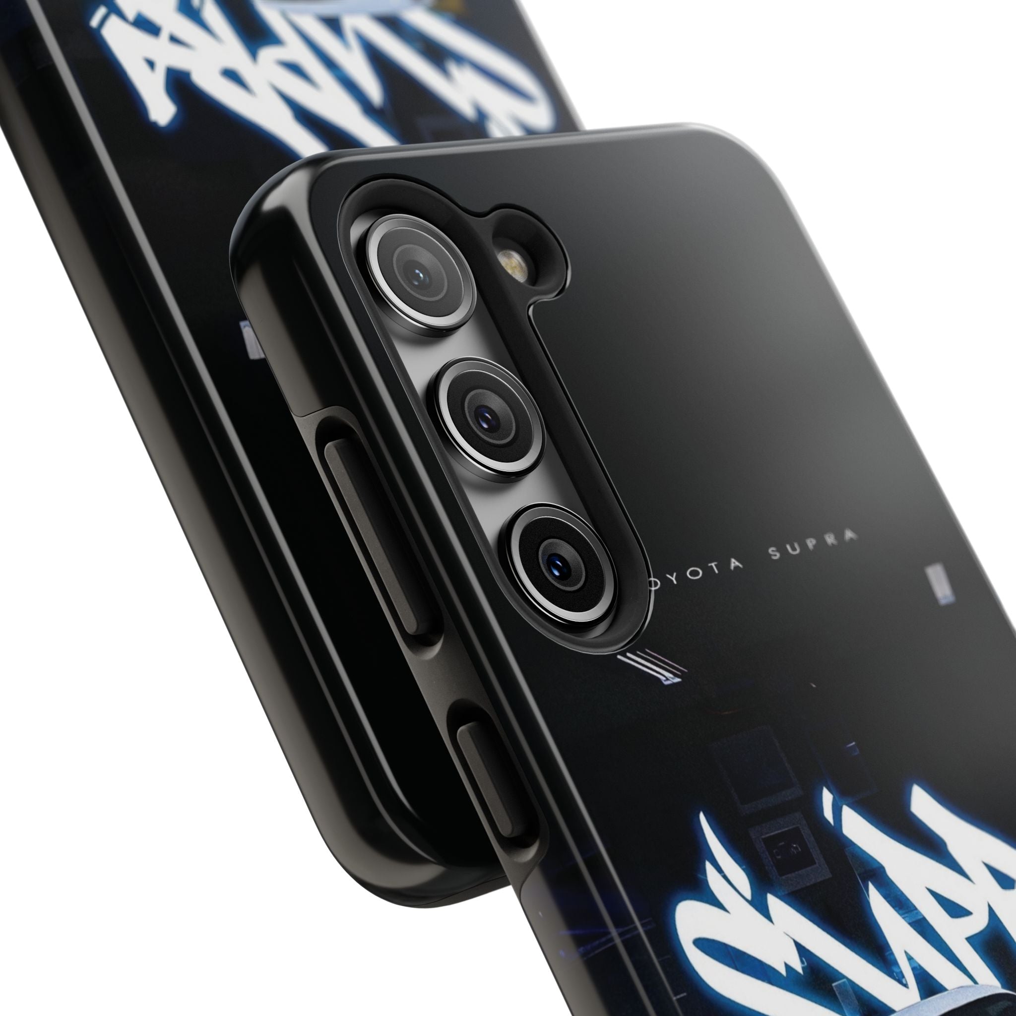 Toyota Supra Graffiti Phone Case - Tough & Stylish Protection for Car Enthusiasts
