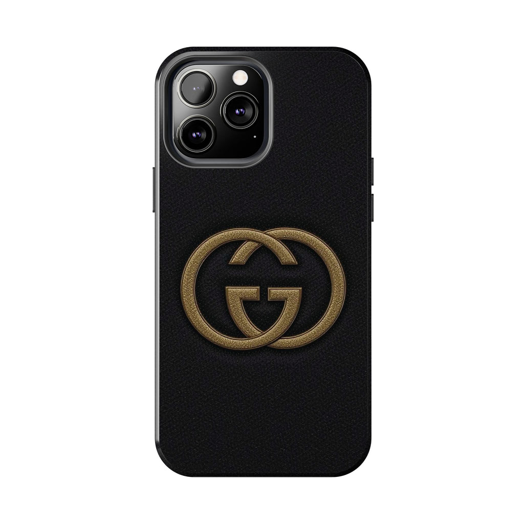 Stylish Tough Phone Cases with Elegant Logo, Durable Protection, Fashion Accessory, Smartphone Cases, Gift for Her or Him