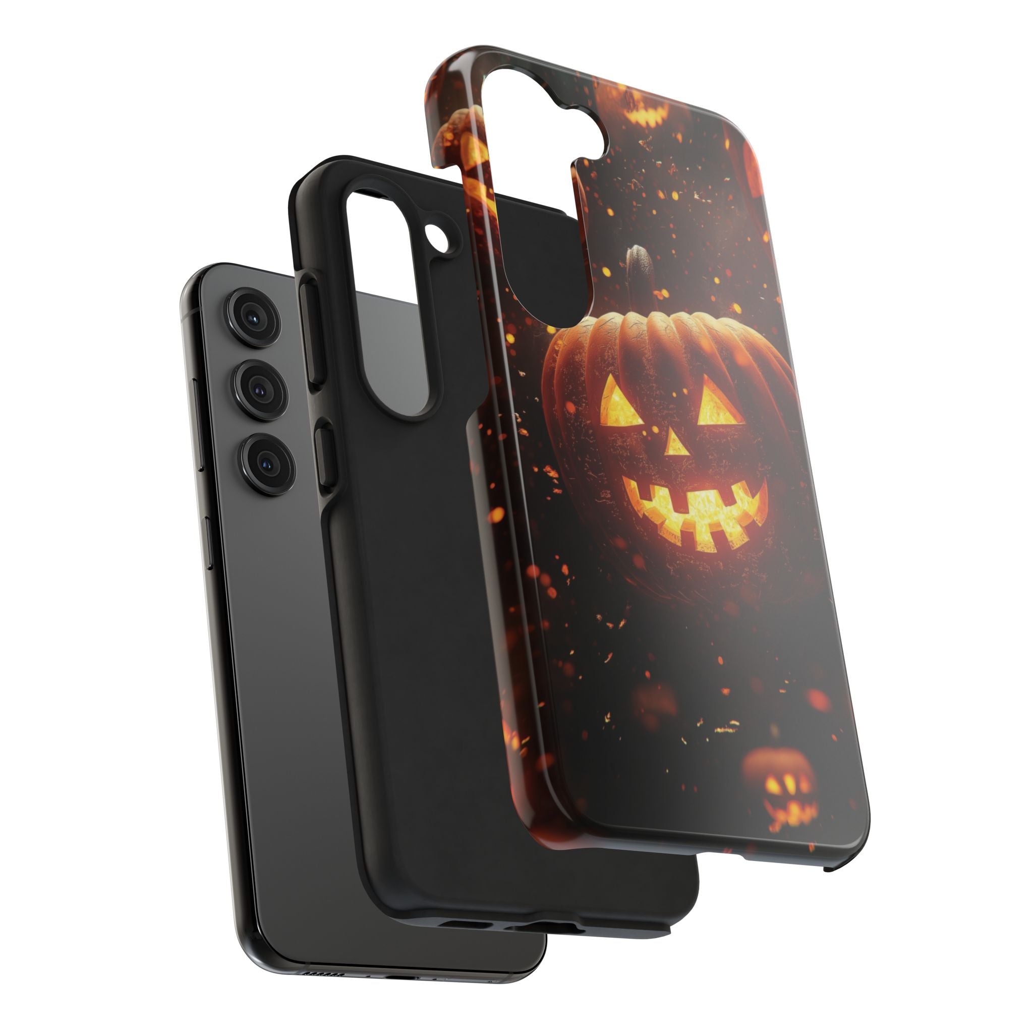 Halloween Pumpkin Tough Phone Cases, Spooky Mobile Covers, Fall Decor, Halloween Gift, Pumpkin Design, Halloween Accessories