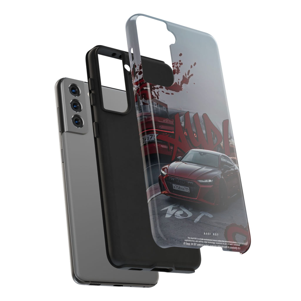 Audi-Inspired Tough Phone Case for Car Enthusiasts