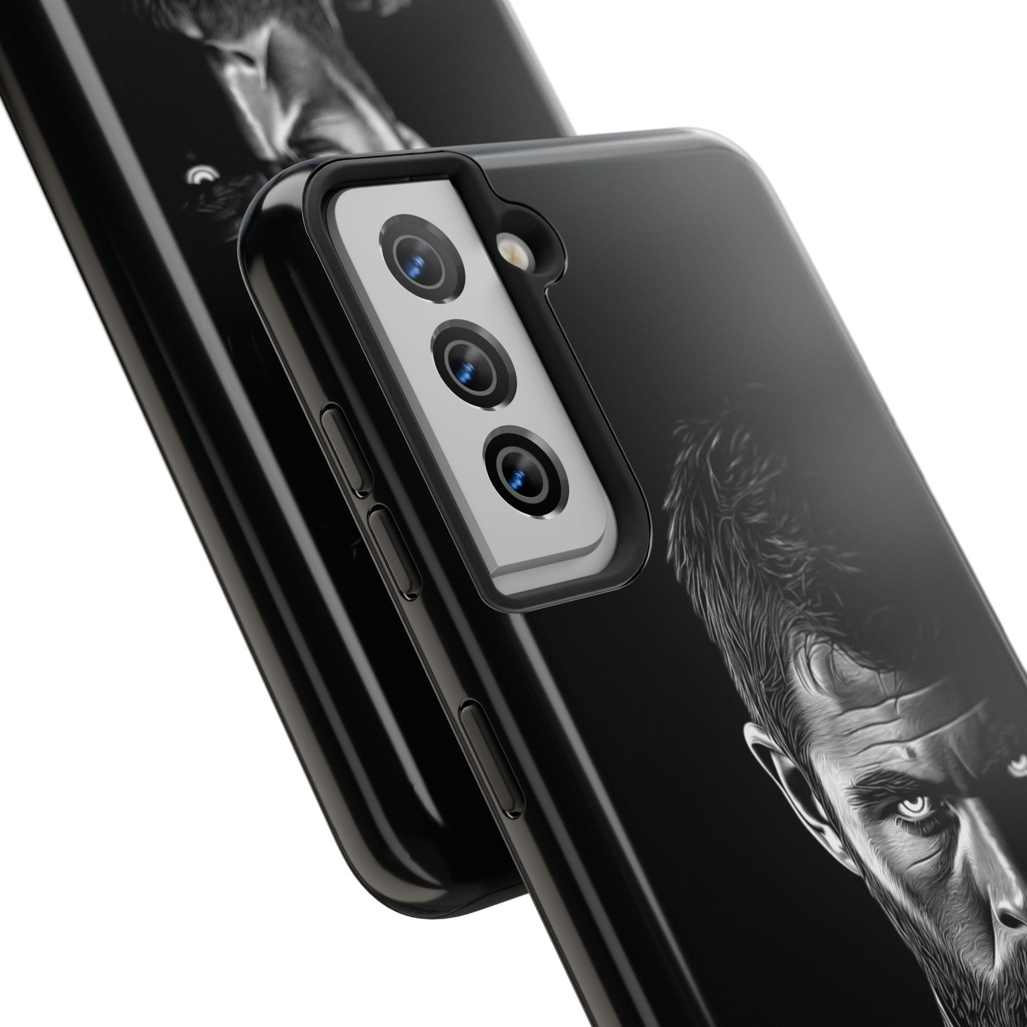 Tough Phone Cases featuring Warrior Design, Rugged Protector, Gift for Adventurers, Customizable Case, Durable Phone Cover