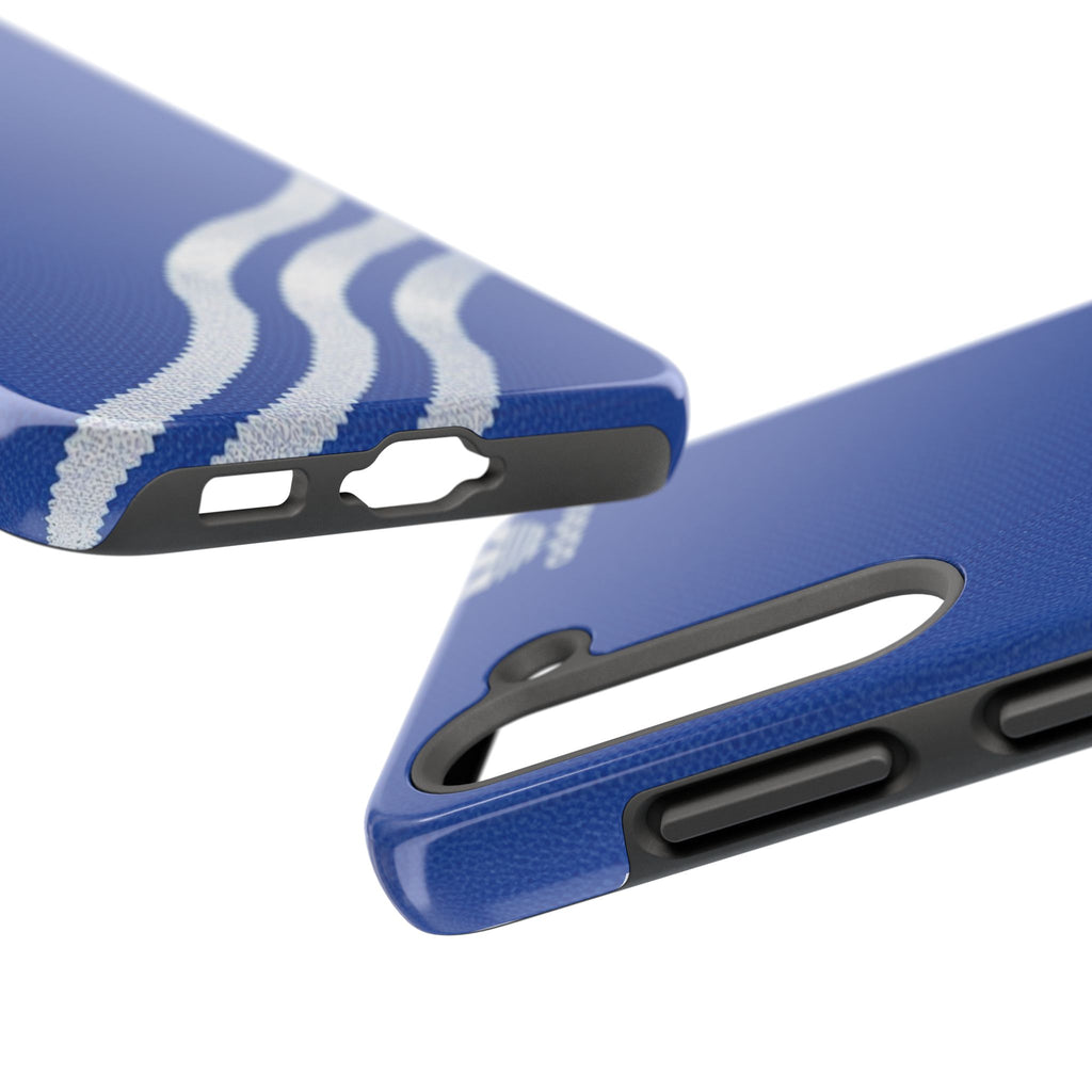 Blue Wave Tough Phone Cases - Durable Cell Phone Covers, Sports-Inspired Accessories, Unique Gift Idea for Athletes & Trendsetters