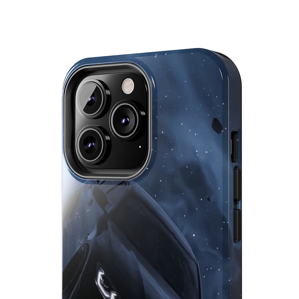 Car Enthusiast Phone Case | Tough Phone Cases, Car Lover Gift, Durable Cover, Automotive Accessories, Black Car Design