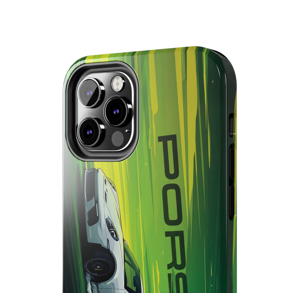 Porsche Tough Phone Cases, Luxury Car Accessories, Durable Phone Cover, Auto Enthusiast Gift, Sports Car Merchandise