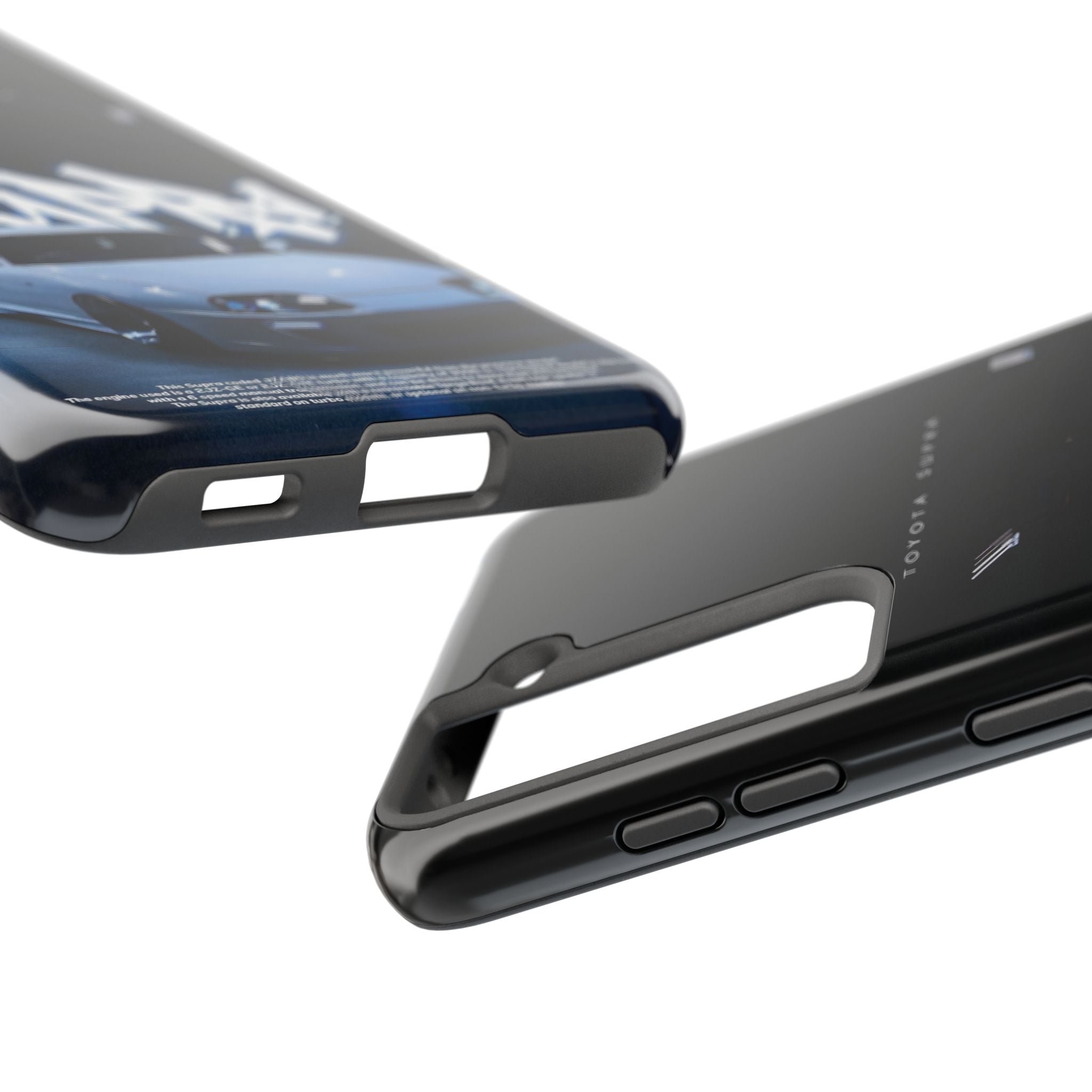 Toyota Supra Graffiti Phone Case - Tough & Stylish Protection for Car Enthusiasts