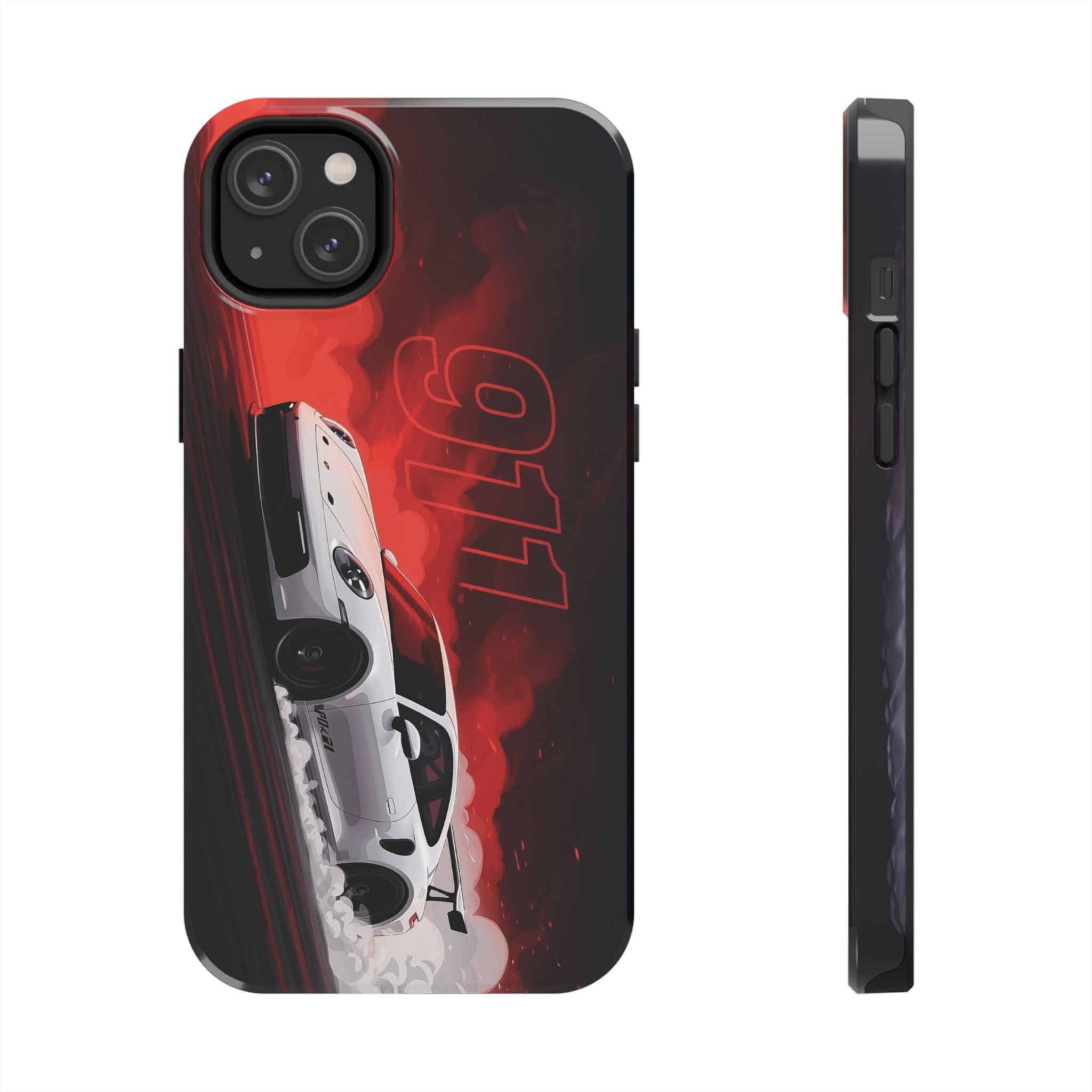 Racing-Inspired Porsche Tough Phone Case with 911 Design