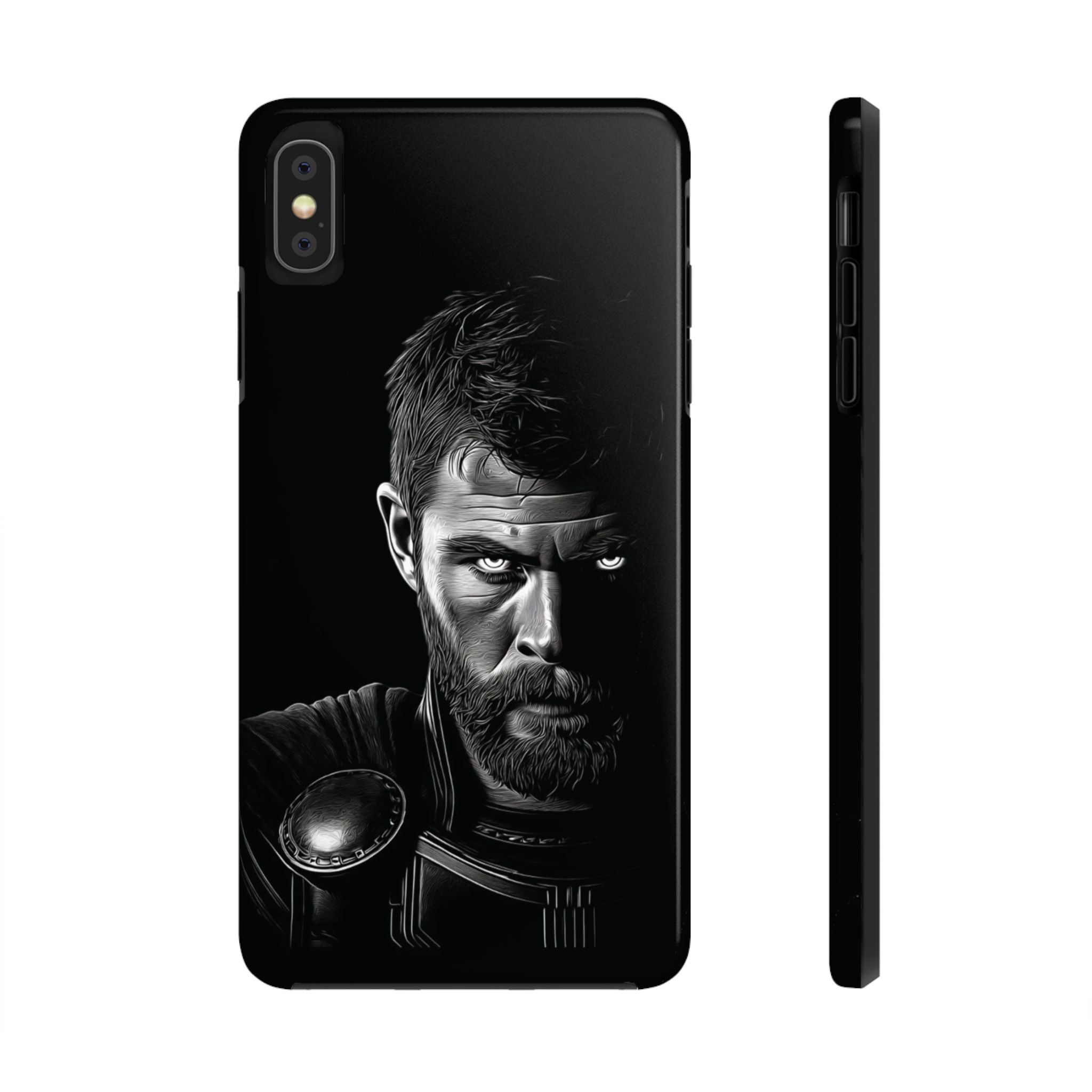 Tough Phone Cases featuring Warrior Design, Rugged Protector, Gift for Adventurers, Customizable Case, Durable Phone Cover