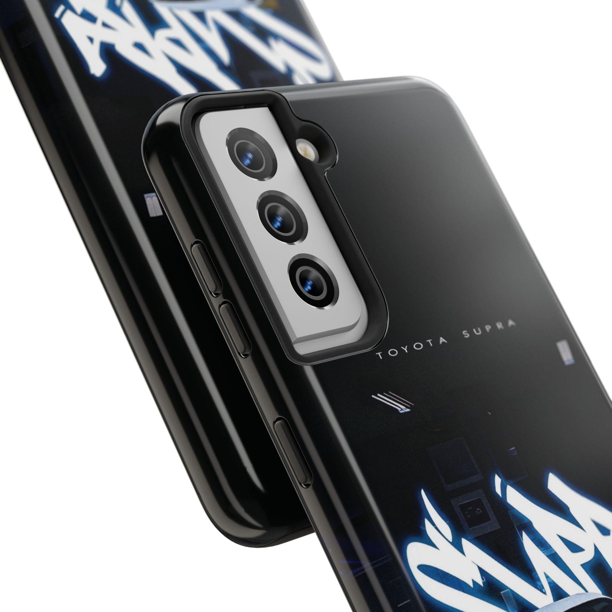 Toyota Supra Graffiti Phone Case - Tough & Stylish Protection for Car Enthusiasts