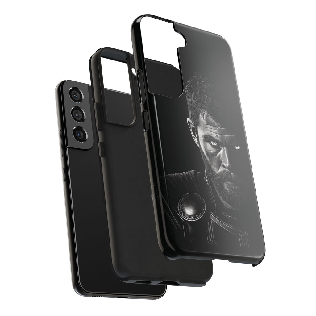 Tough Phone Cases featuring Warrior Design, Rugged Protector, Gift for Adventurers, Customizable Case, Durable Phone Cover