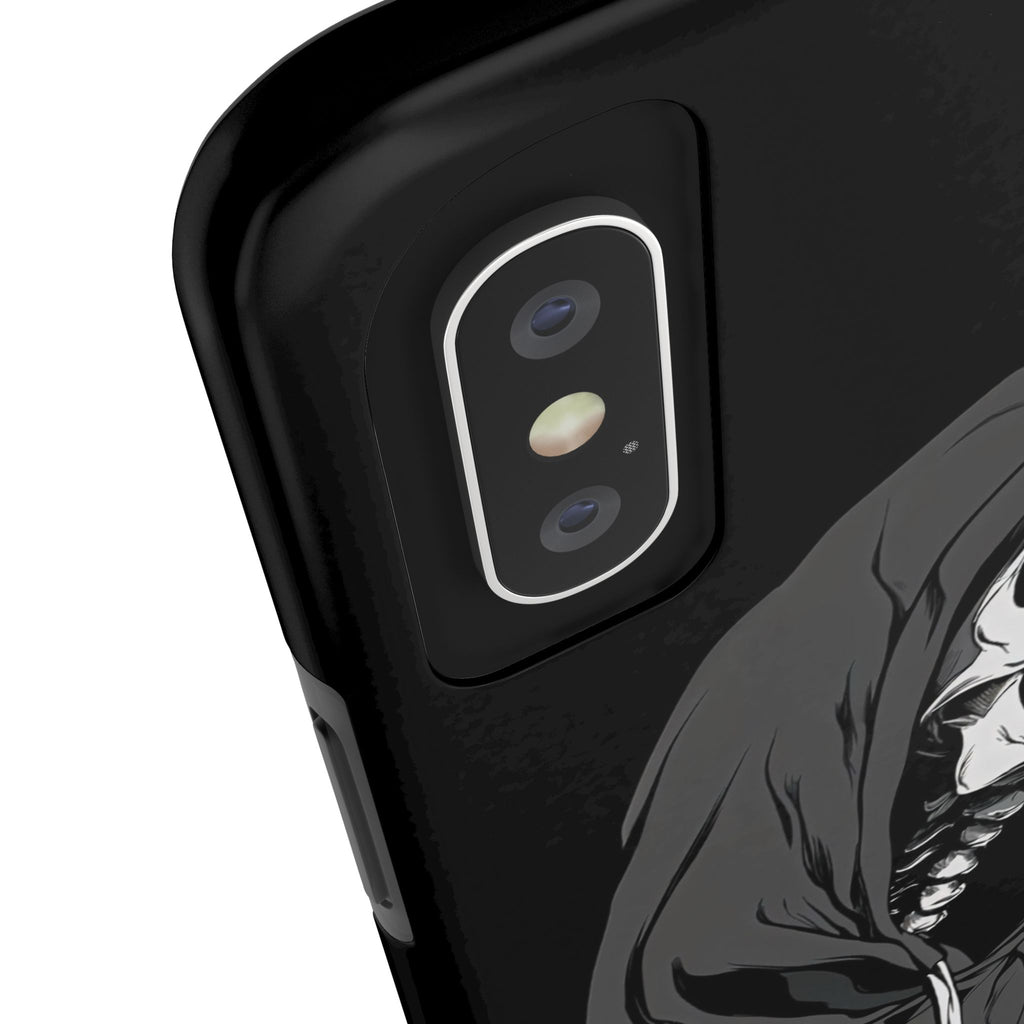 Edgy Skull Phone Cases, Protective Phone Cover, Goth Aesthetic, Halloween Decor, Unique Gift