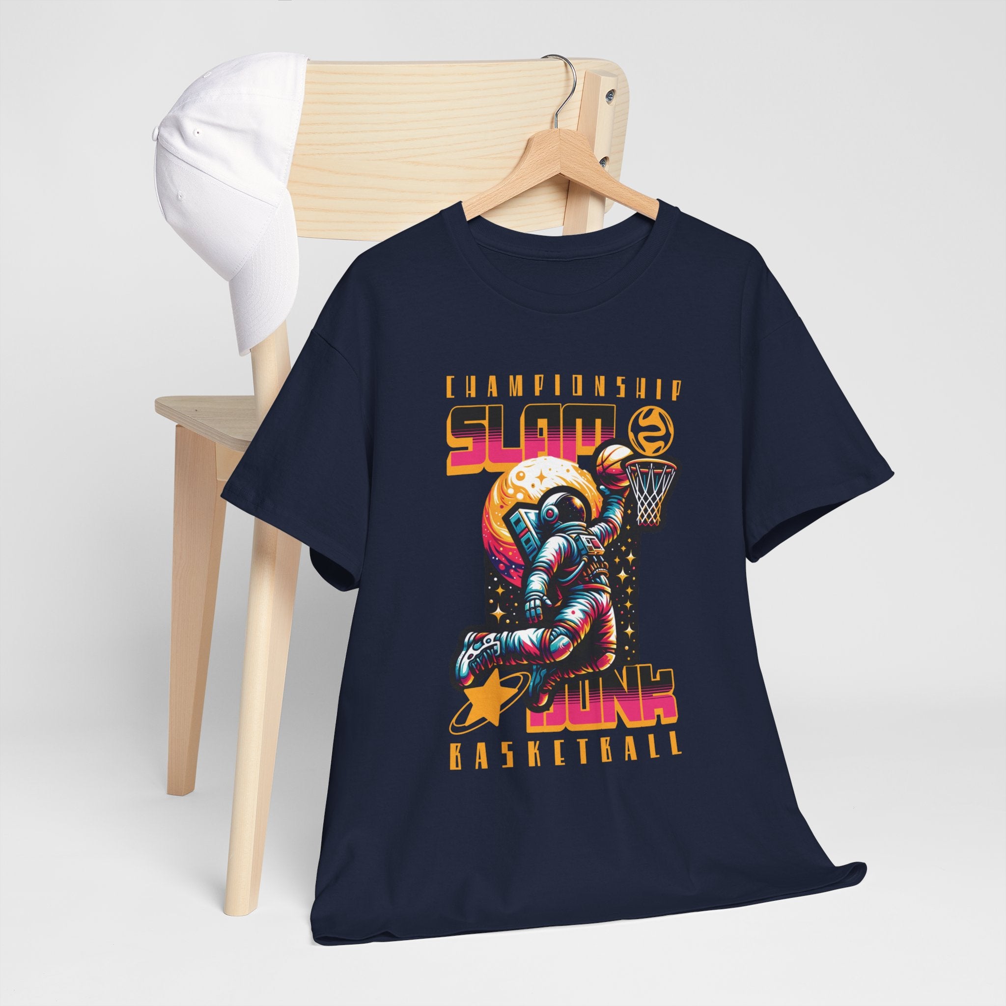 Space Slam Dunk Basketball Tee