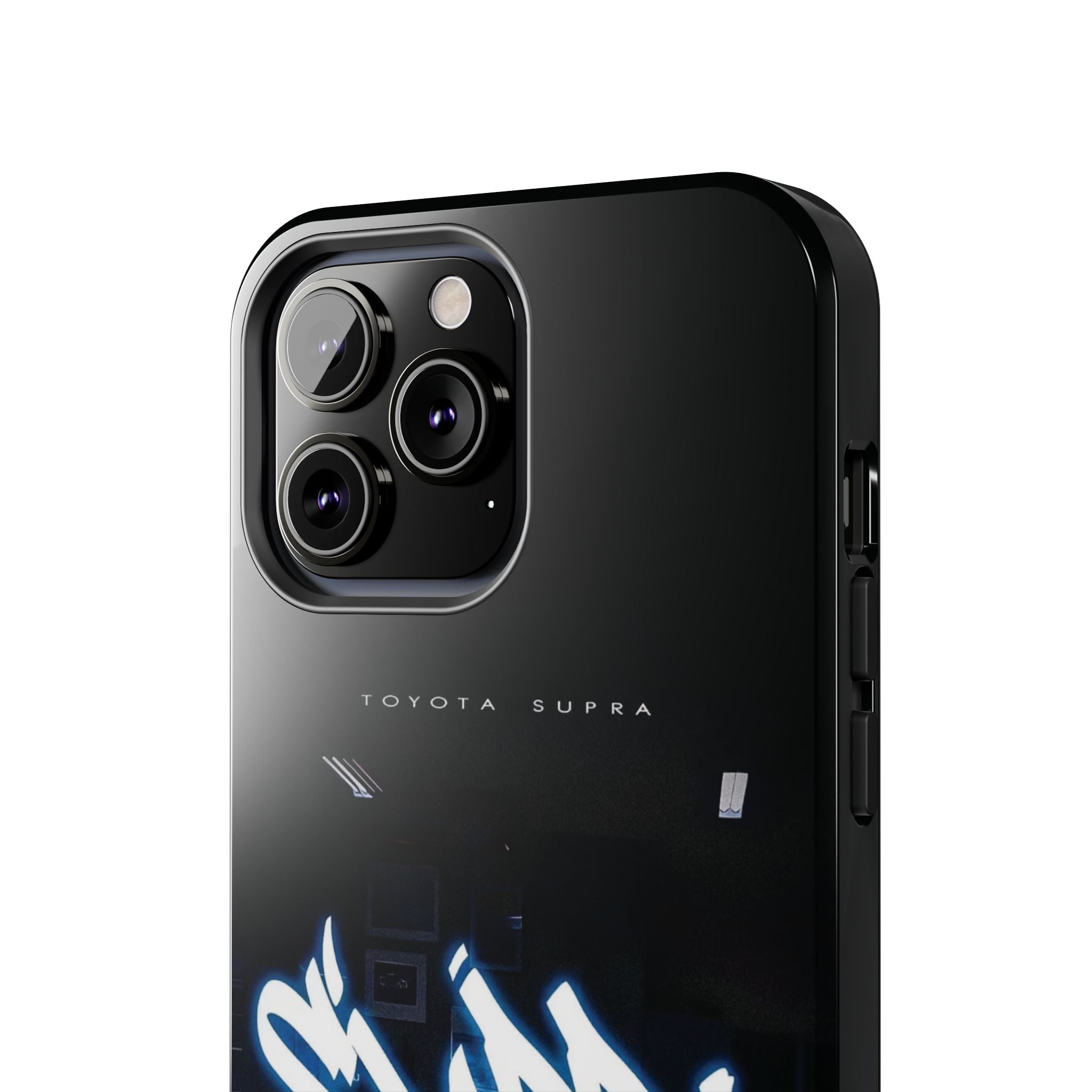Toyota Supra Graffiti Phone Case - Tough & Stylish Protection for Car Enthusiasts