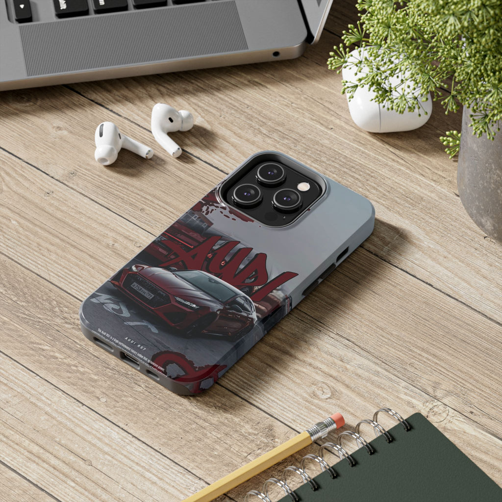 Audi-Inspired Tough Phone Case for Car Enthusiasts