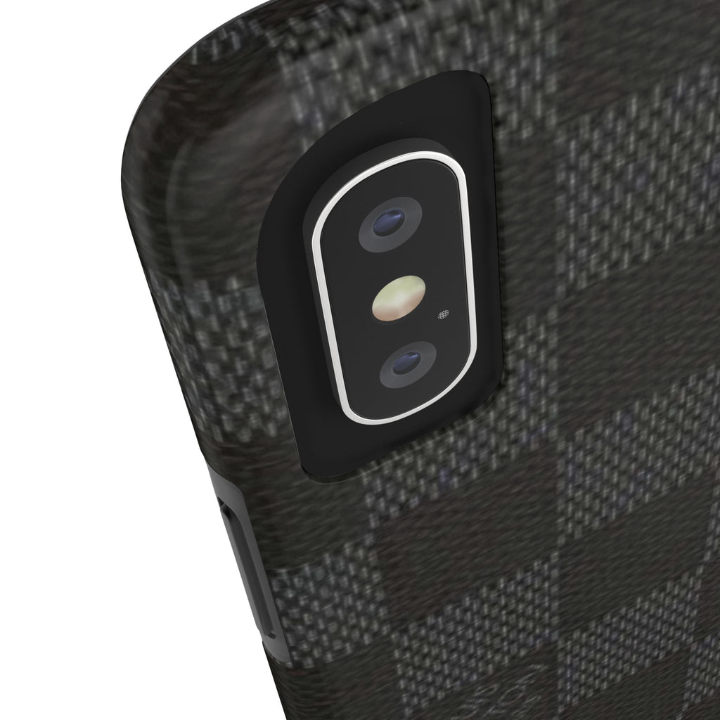 Durable Phone Cases with Stylish Checkered Pattern, Phone Accessories, Customizable Cases, Gift for Tech Lovers, Perfect for Every Occasion