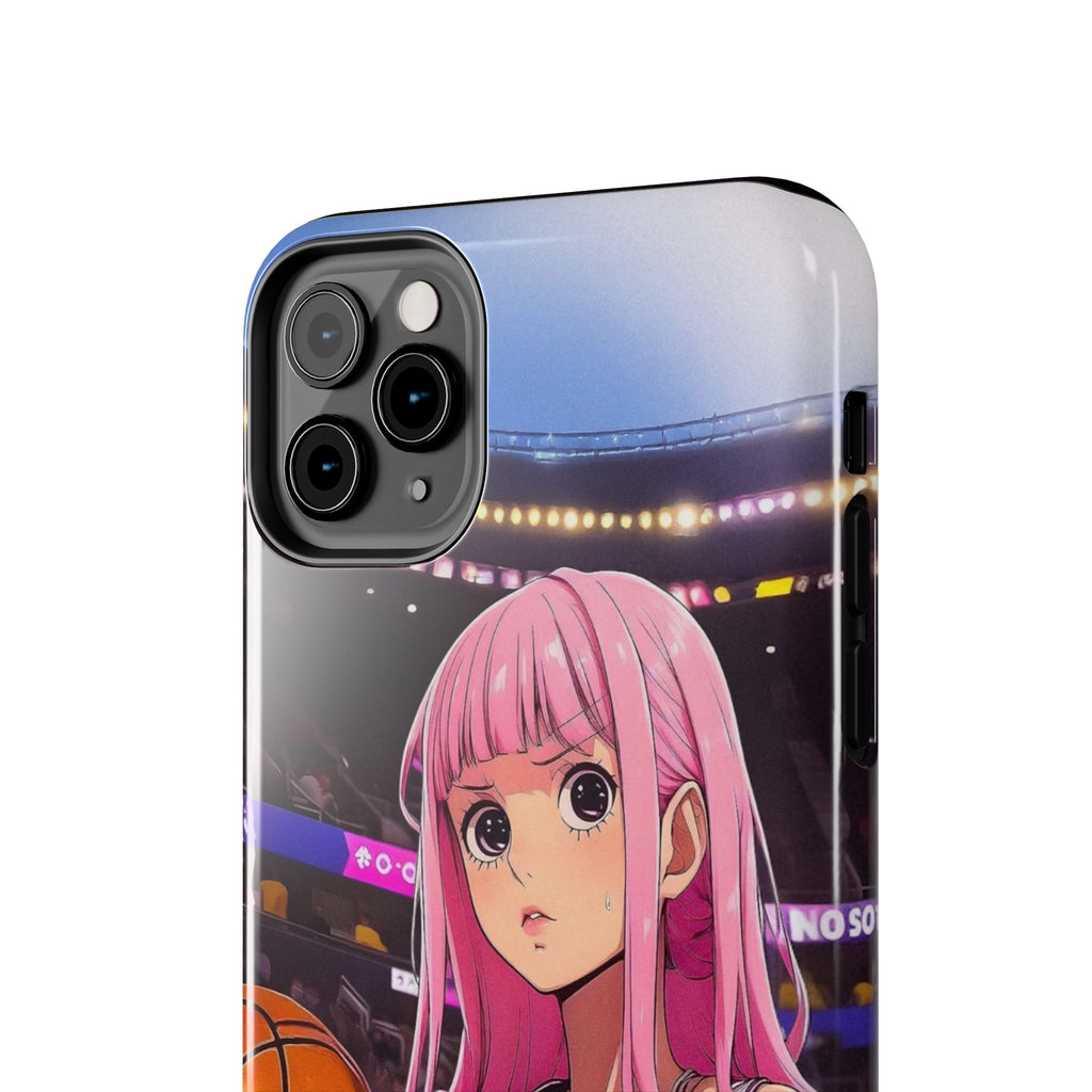 Sporty Anime Phone Cases - Tough Protection, Unique Basketball Design, Gift for Fans, Durable Soft Case, Perfect for Sports Lovers