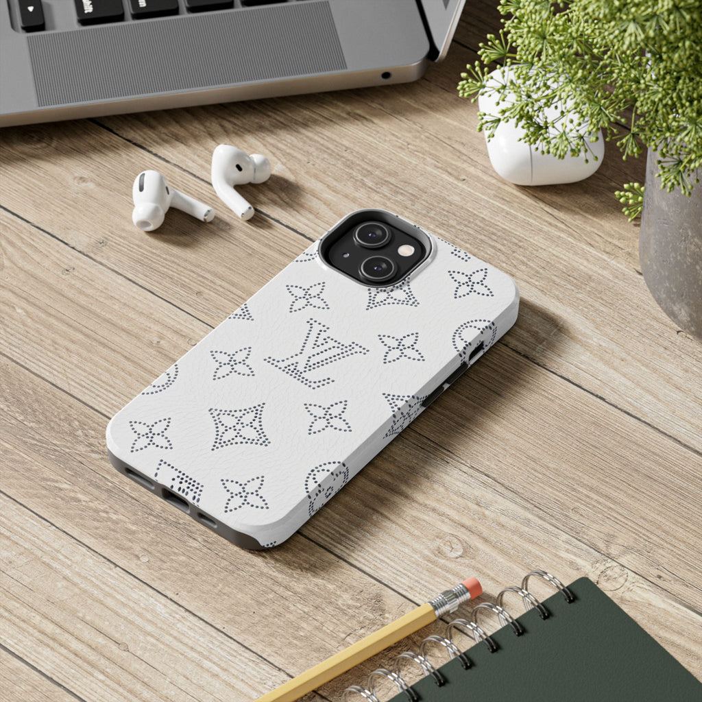 Chic Designer Phone Cases, Stylish Tough Cases, Luxury Phone Cover, Elegant Phone Accessories, Gift for Fashion Lovers