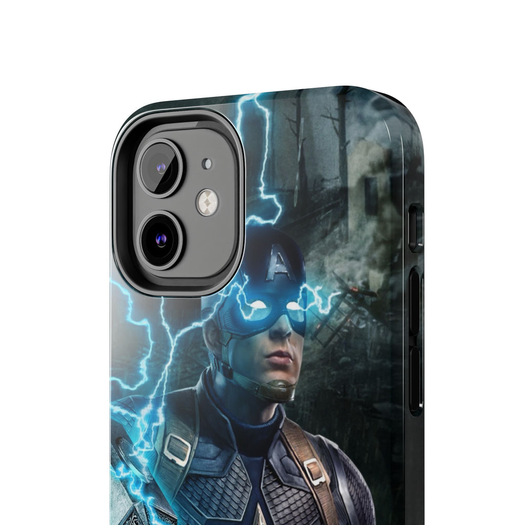 Captain America Superhero Tough Phone Cases, Hero Phone Cover, Gift for Gamers, Superhero Accessory, Durable Phone Case for Every Occasion